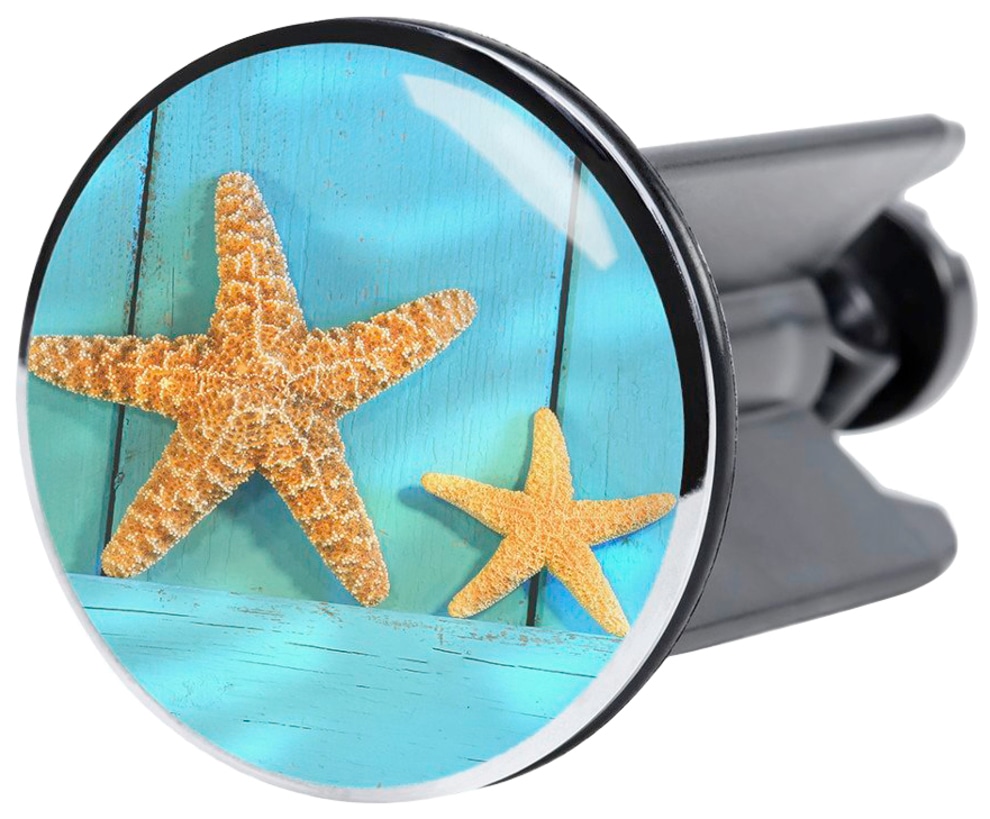Sanilo Badaccessoire-Set »Sea Star« bestehend aus WC-Sitz, Badteppich und Waschbeckenstöpsel