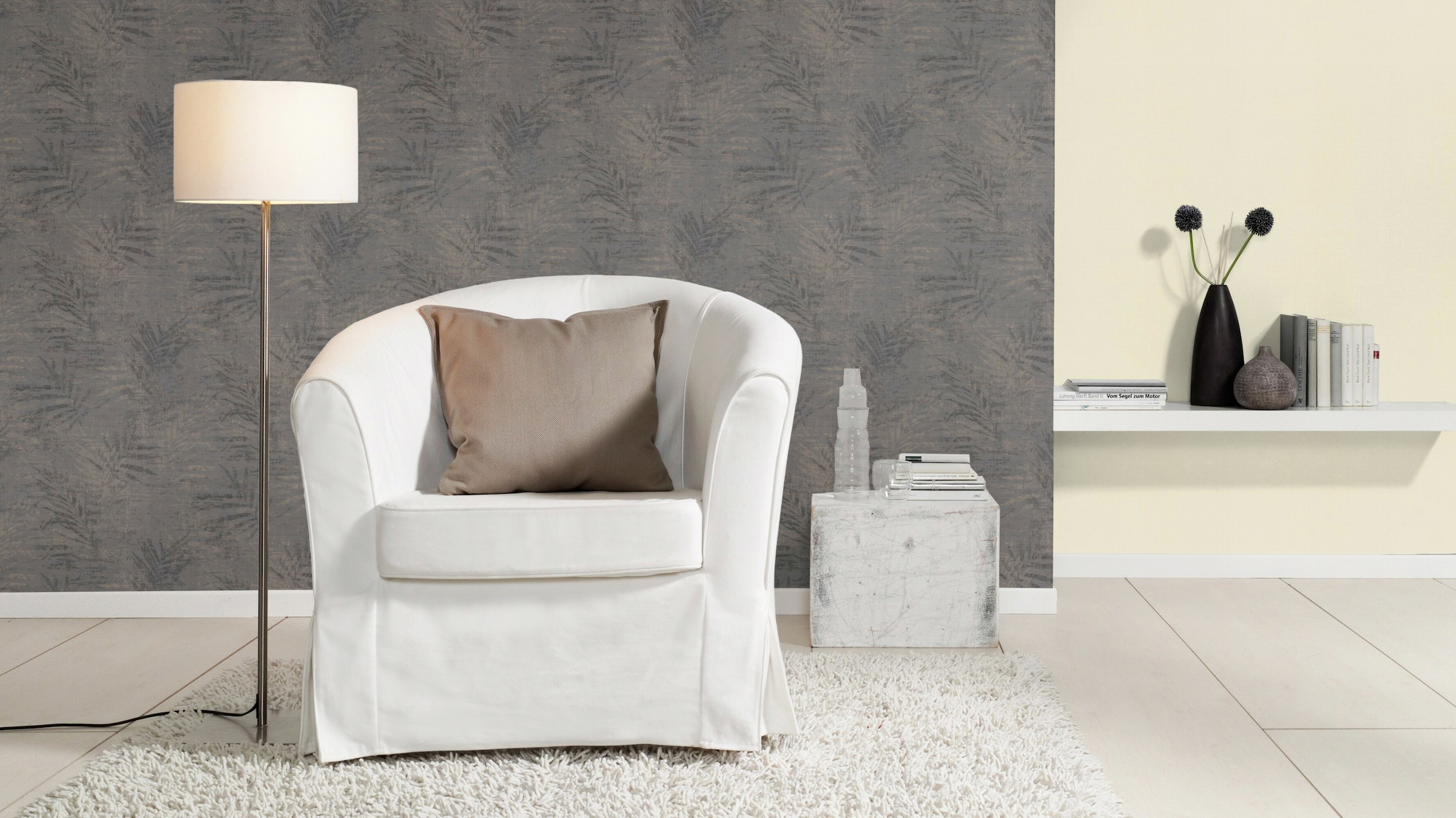 Rasch Vliestapete »Poetry II« botanisch | gemustert geprägt