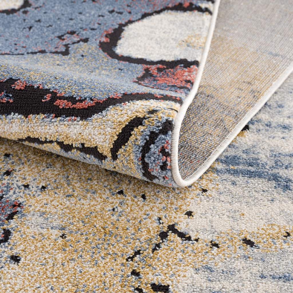 Carpet City Teppich »Mista 2699«, rechteckig, 9 mm Höhe, Läufer, Kurzflor, Abstrakt, Multicolor, Weich