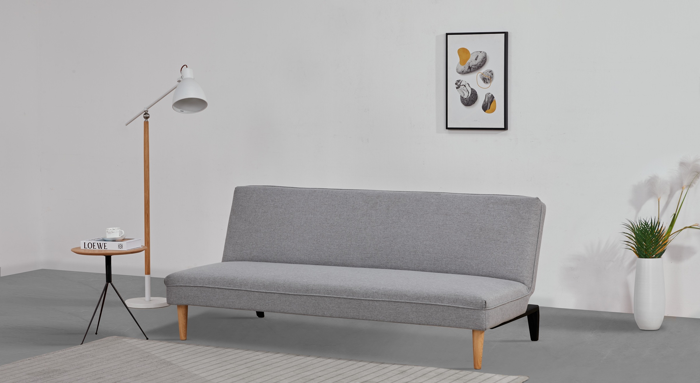 INOSIGN Schlafsofa »MONIDA, Schlafsofa, Klappsofa, 3-Sitzer mit Bettfunktion und«, verstellbarer Rückenlehne