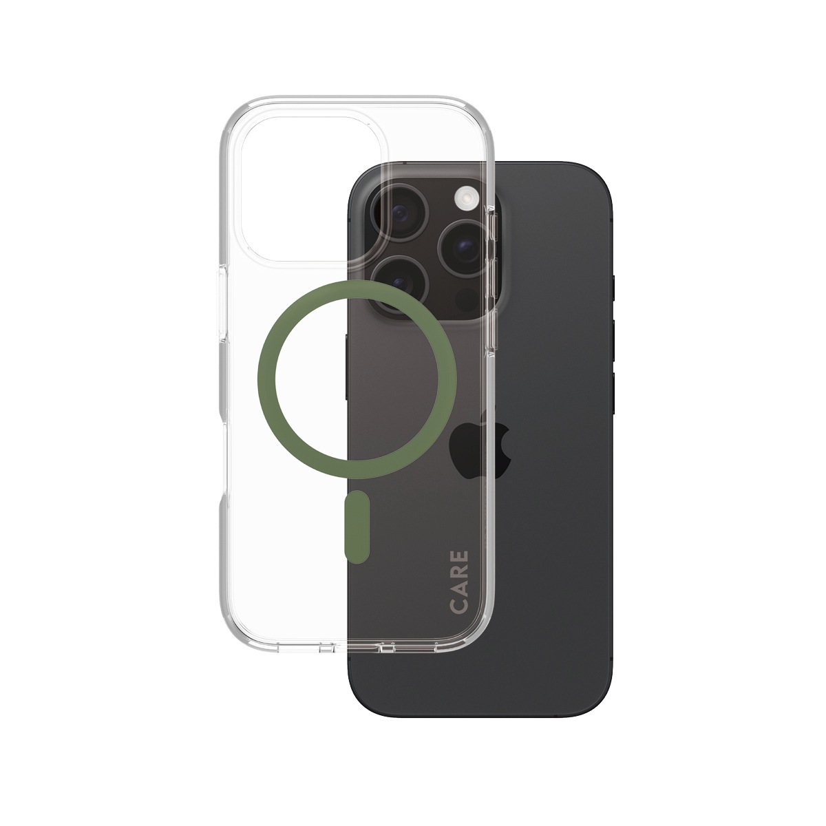 CARE by PanzerGlass Handyhülle »Urban Combat Case für Apple iPhone 16 Pro«, iPhone 16, Backcover, Schutzhülle, Handyschutzhülle, Case, Schutzcase, stoßfest