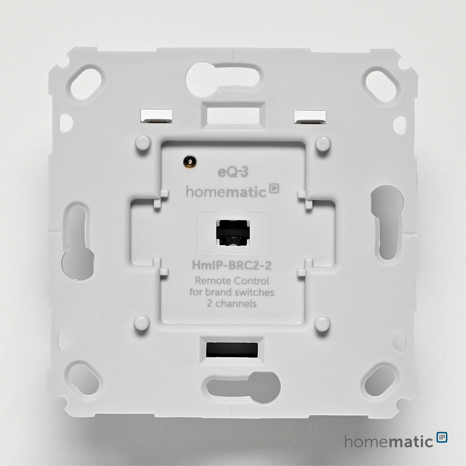 Homematic IP Wandtaster »Wandtaster für Markenschalter – 2-fach BRC2-2«