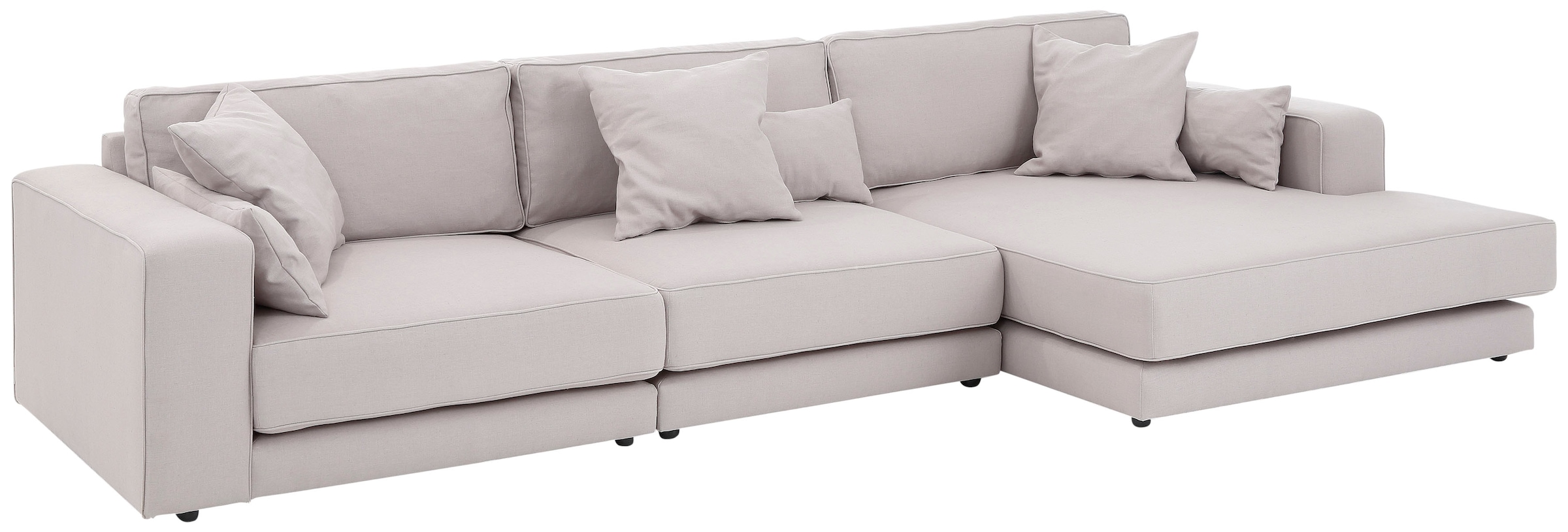 OTTO products Ecksofa "Grenette L-Form", Modulsofa, im Baumwoll-/Leinenmix günstig online kaufen