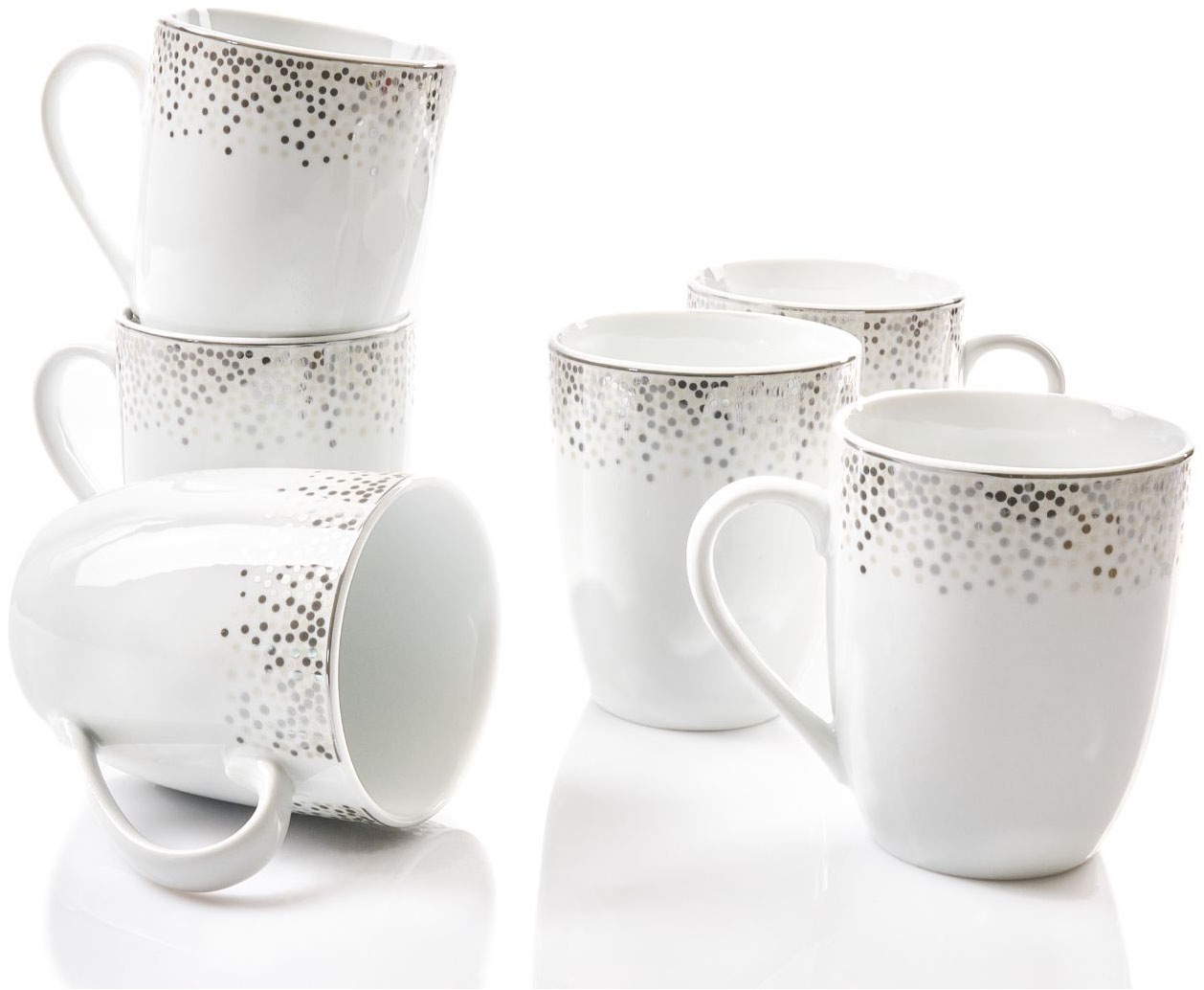 Retsch Arzberg Becher »DUSTY, 6-teiliges Becher-Set für 6 Personen, je 340 günstig online kaufen