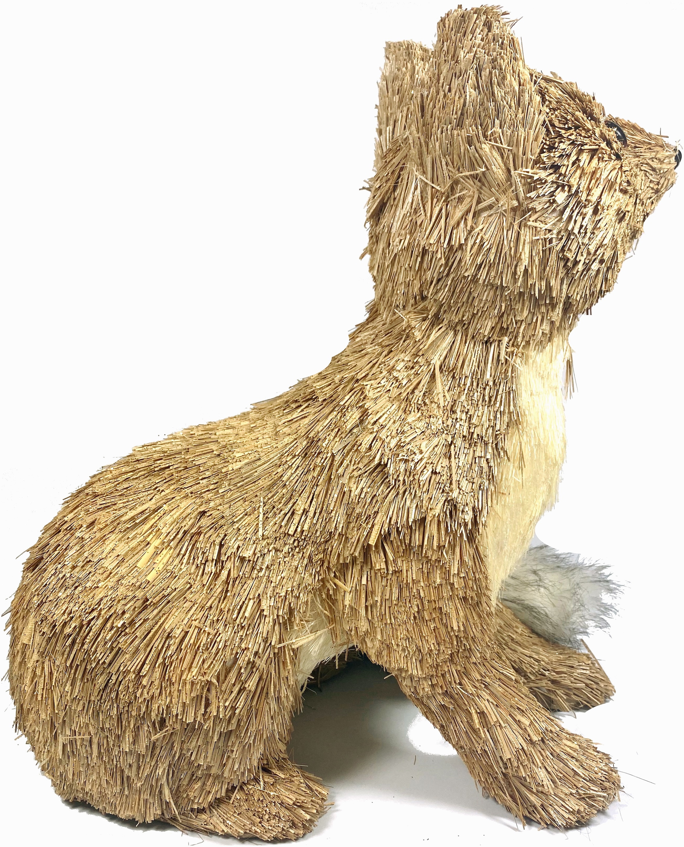 Tierfigur »Fuchs«, (1 St.), aus Bast und Kunstpelz auf Raten kaufen