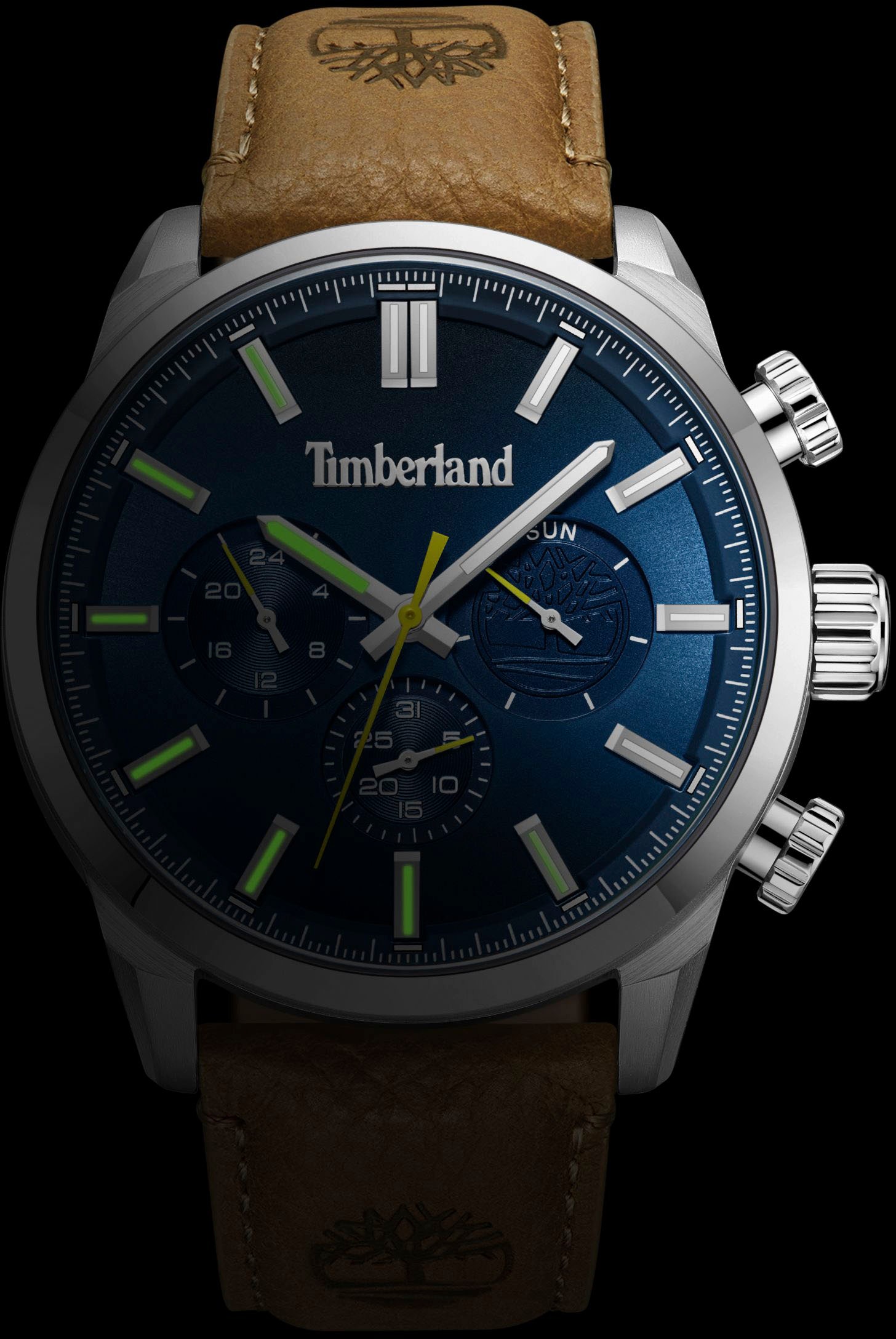 Timberland Multifunktionsuhr »HENNIKER II«, Armbanduhr, Quarzuhr, Herrenuhr, Datum