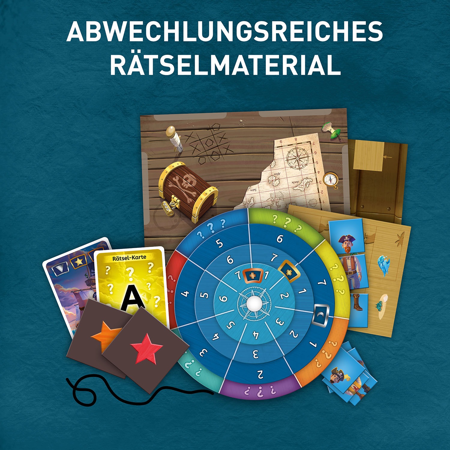 Kosmos Spiel »EXIT® Family Der verlorene Piratenschatz« Made in Germany