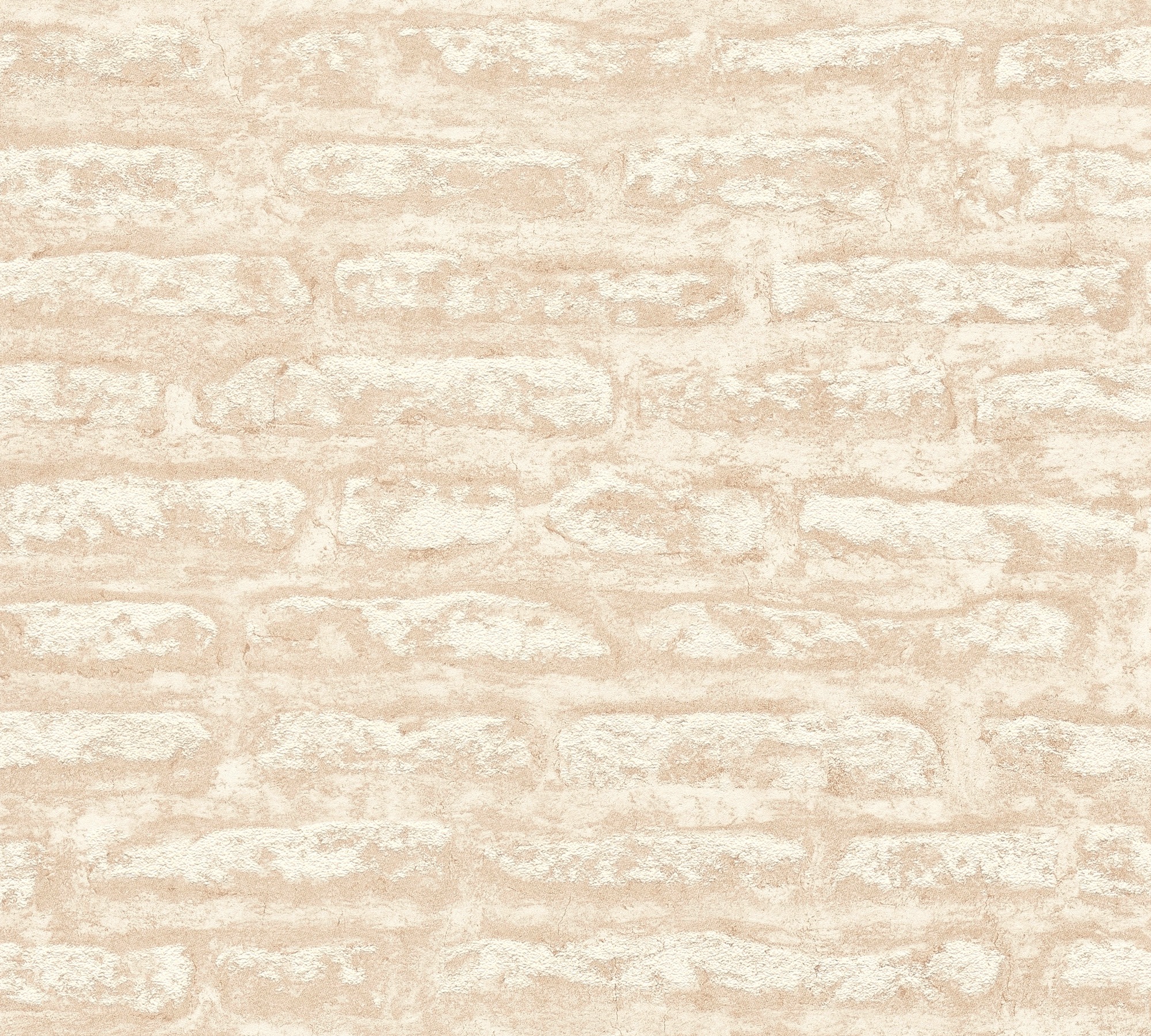 A.S. Création Vliestapete »Attractive 2 Tapete Steinwand«, matt-gemustert-neutral, Steinoptik steintapete steinoptik steinwand Hellbraun Tapeten Design