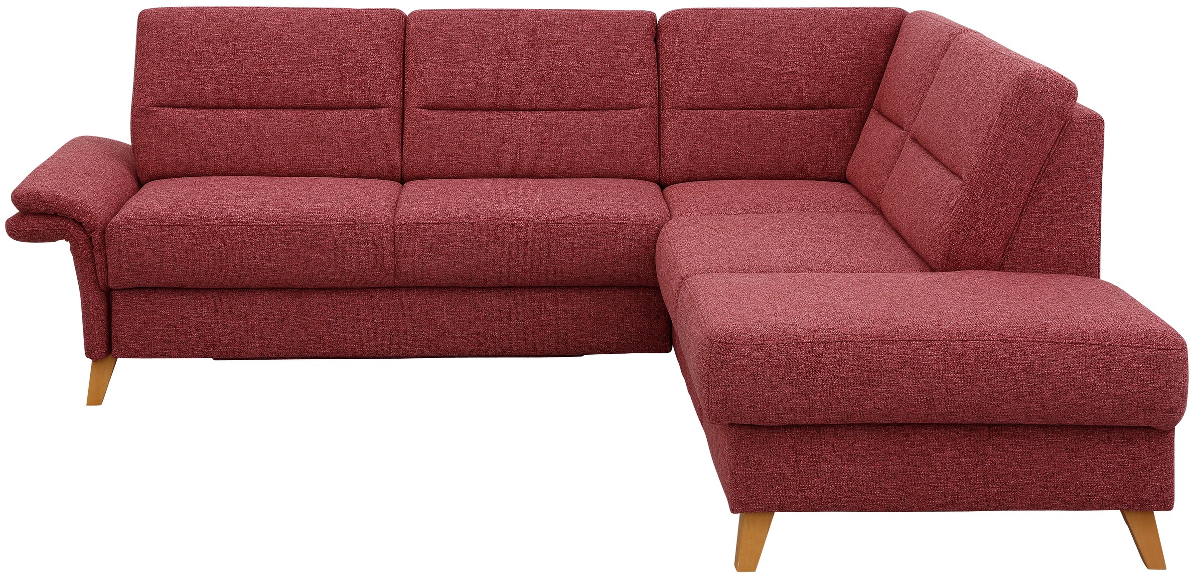 Home affaire Ecksofa »Westerland L-Form« Federkern-Polsterung, wahlweise mi günstig online kaufen