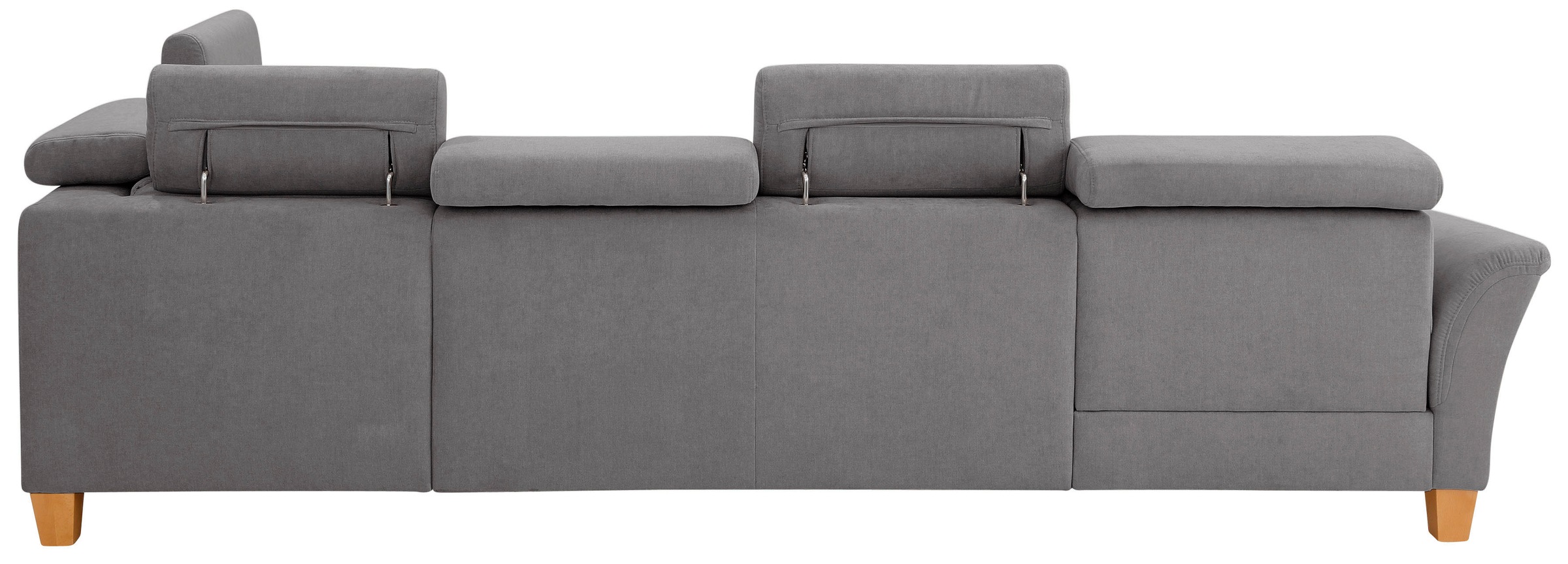 Home affaire Wohnlandschaft »Conville U-Form«, Kopfteilverstellung wahlweise mit Bettfunktion und Bettkasten