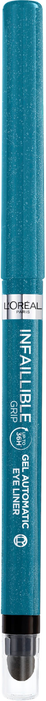 L'ORÉAL PARIS Eyeliner »INFAILLIBLE AUTOMATIC GRIP EYELINER« für einen langanhaltenden Lidstrich und optimales verblenden