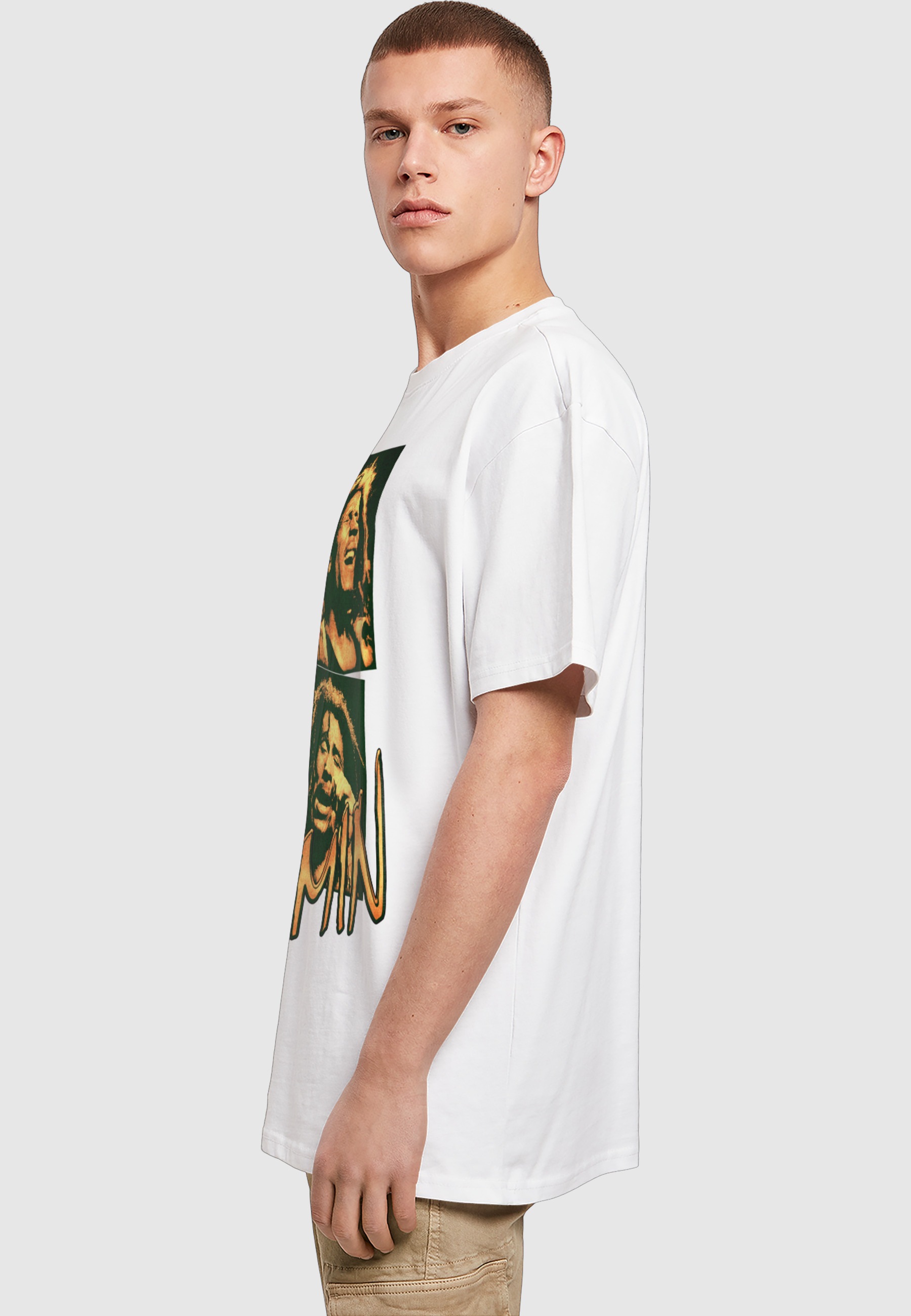 Merchcode T-Shirt »Merchcode Bob Marley Jammin Live Oversize Tee« 1 Stk.