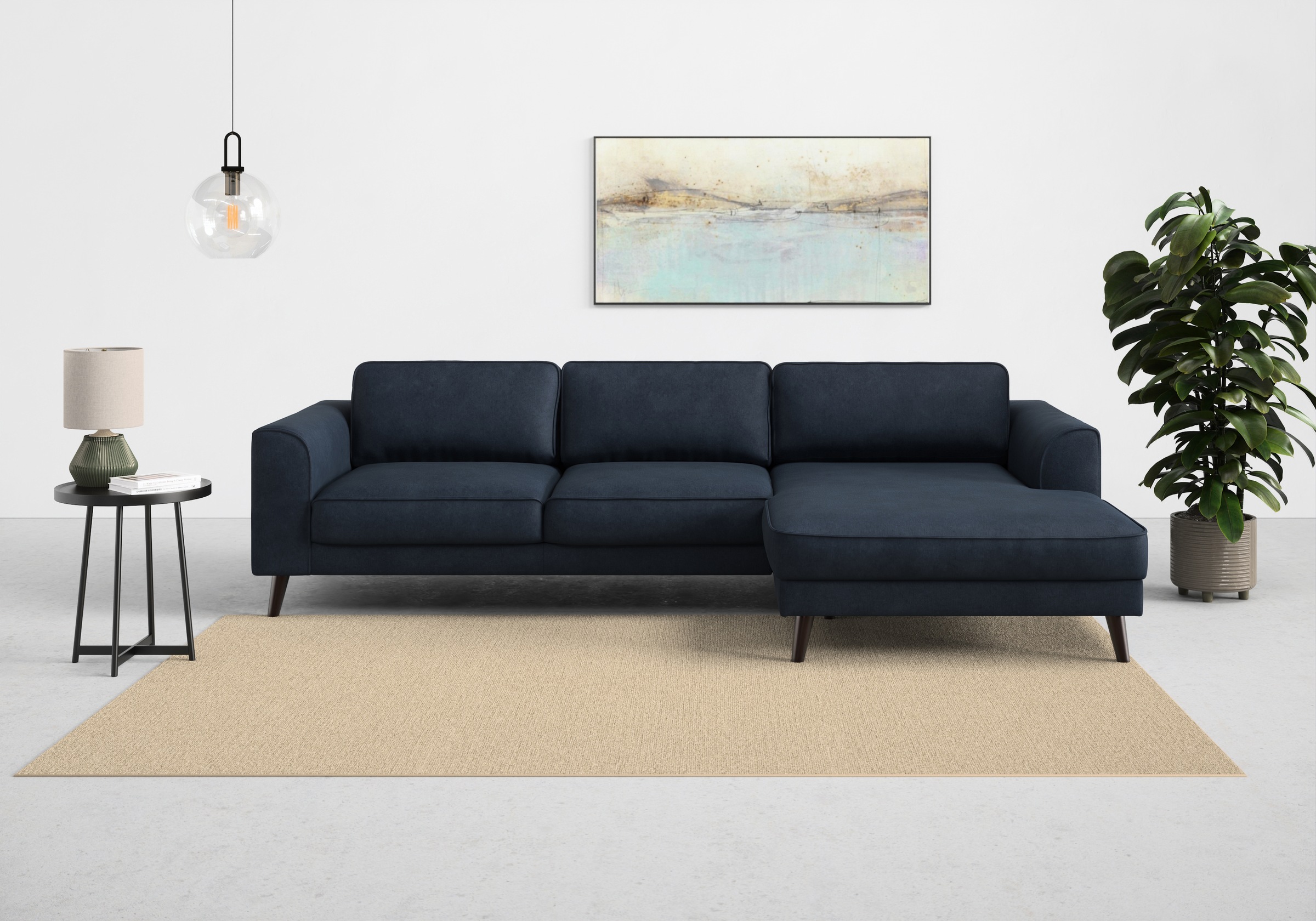 TRENDMANUFAKTUR Ecksofa "Lumber Jack, elegantes Designsofa, zeitlos modern, günstig online kaufen