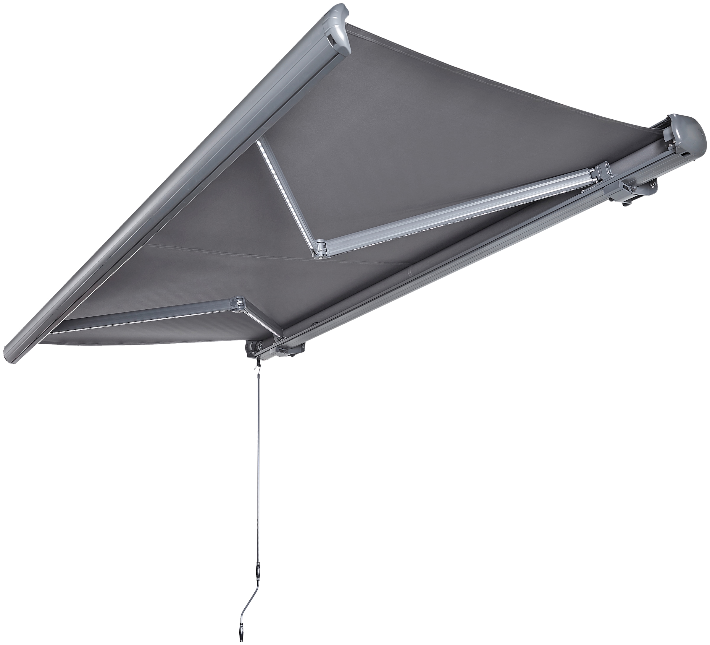 KONIFERA Kassettenmarkise, Breite/Ausfall: 500/300 cm, mit LED-Beleuchtung