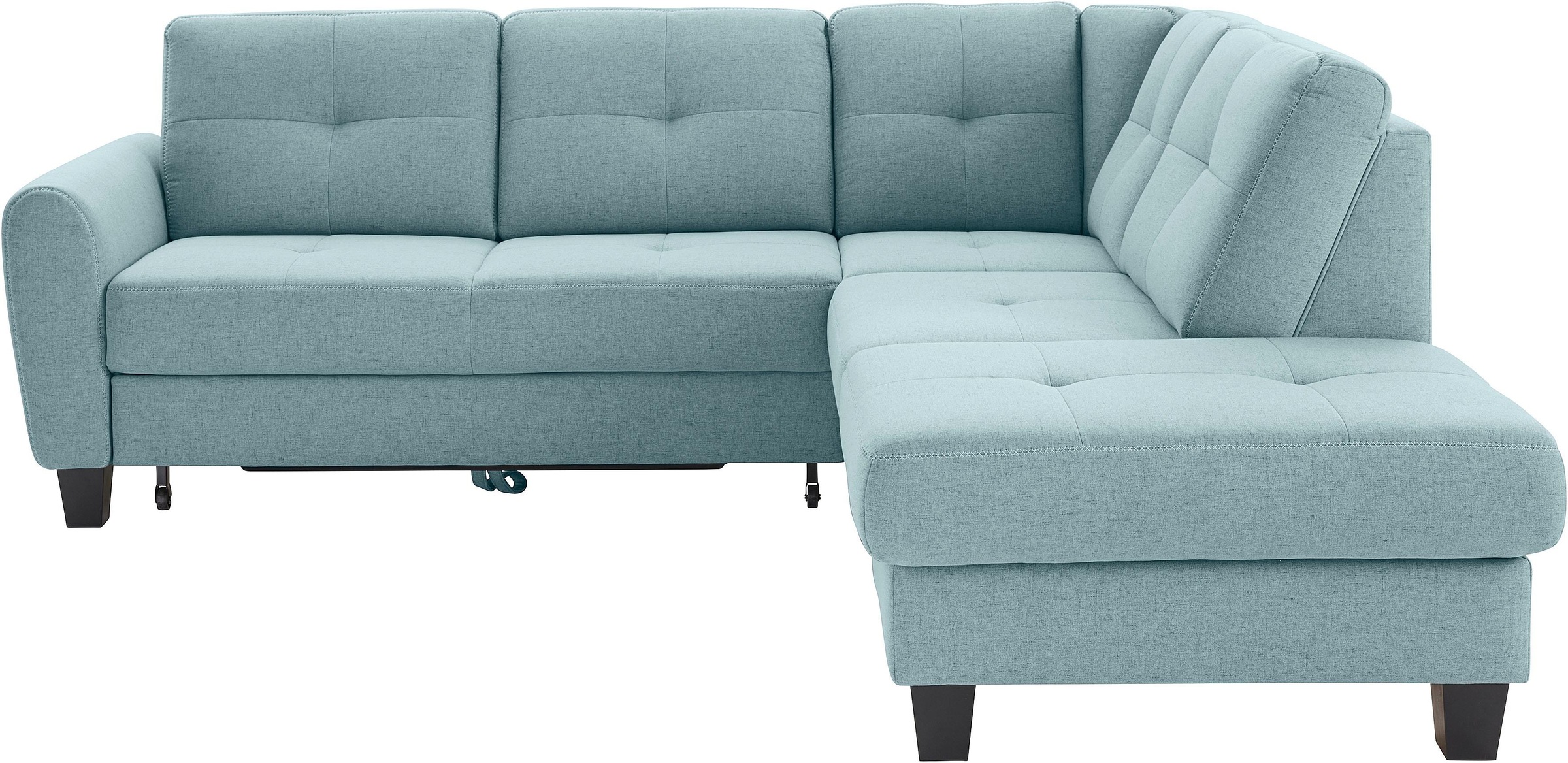 sit&more Ecksofa »Varese L-Form«, mit Federkern, wahlweise mit Bettfunktion günstig online kaufen