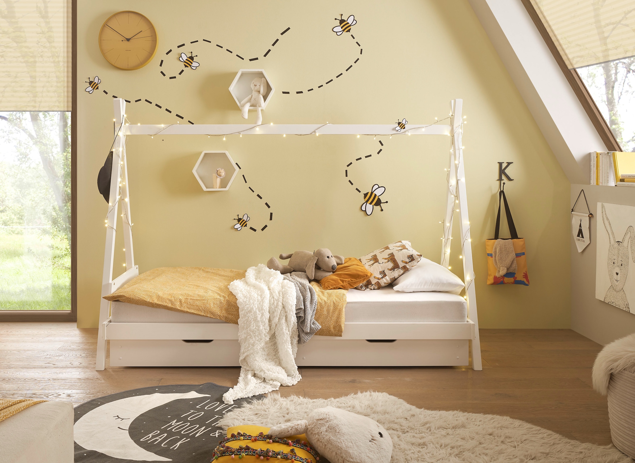 Begabino Bettschubkasten »Sora«, 2-teiliges Set
