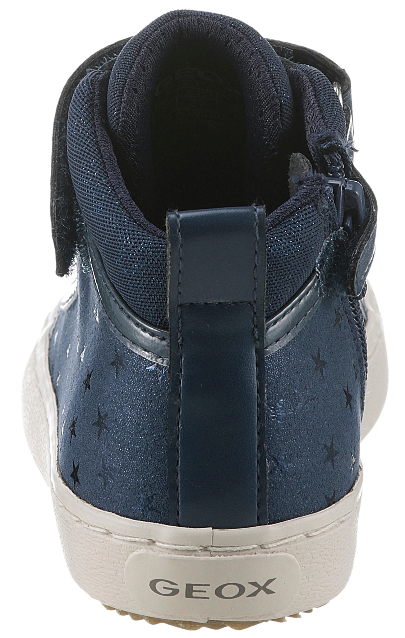 Geox Sneaker »J KALISPERA GIRL I«, High Top Sneaker, Schnürboots, Freizeitschuh mit Gummizug