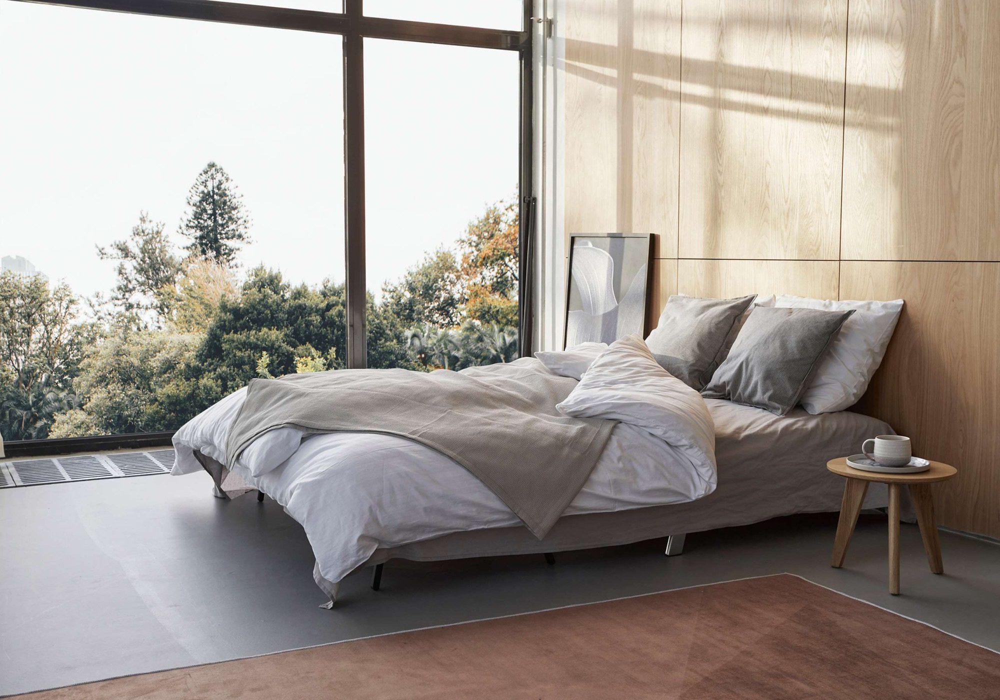 INNOVATION LIVING ™ Schlafsofa »Cubed Klappsofa, hochwertige Schlaffunktion, Design und extra Komfort«, Frontauszug, sehr platzsparend, abgewinkelt Sitzen, waagerecht liegen