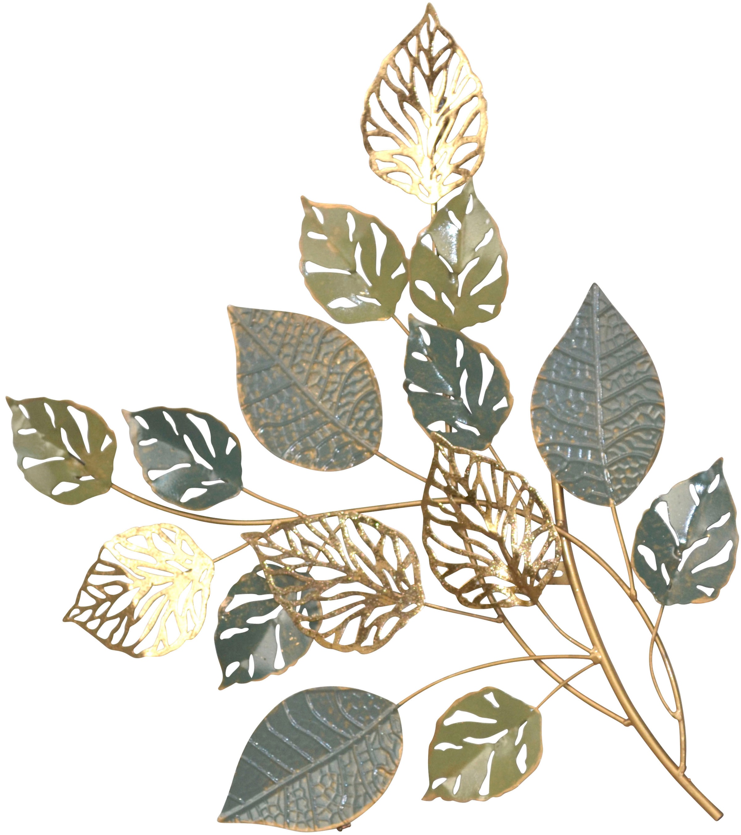 Wanddekoobjekt Wanddekoration, grün, B:49cm H:58cm T:4cm