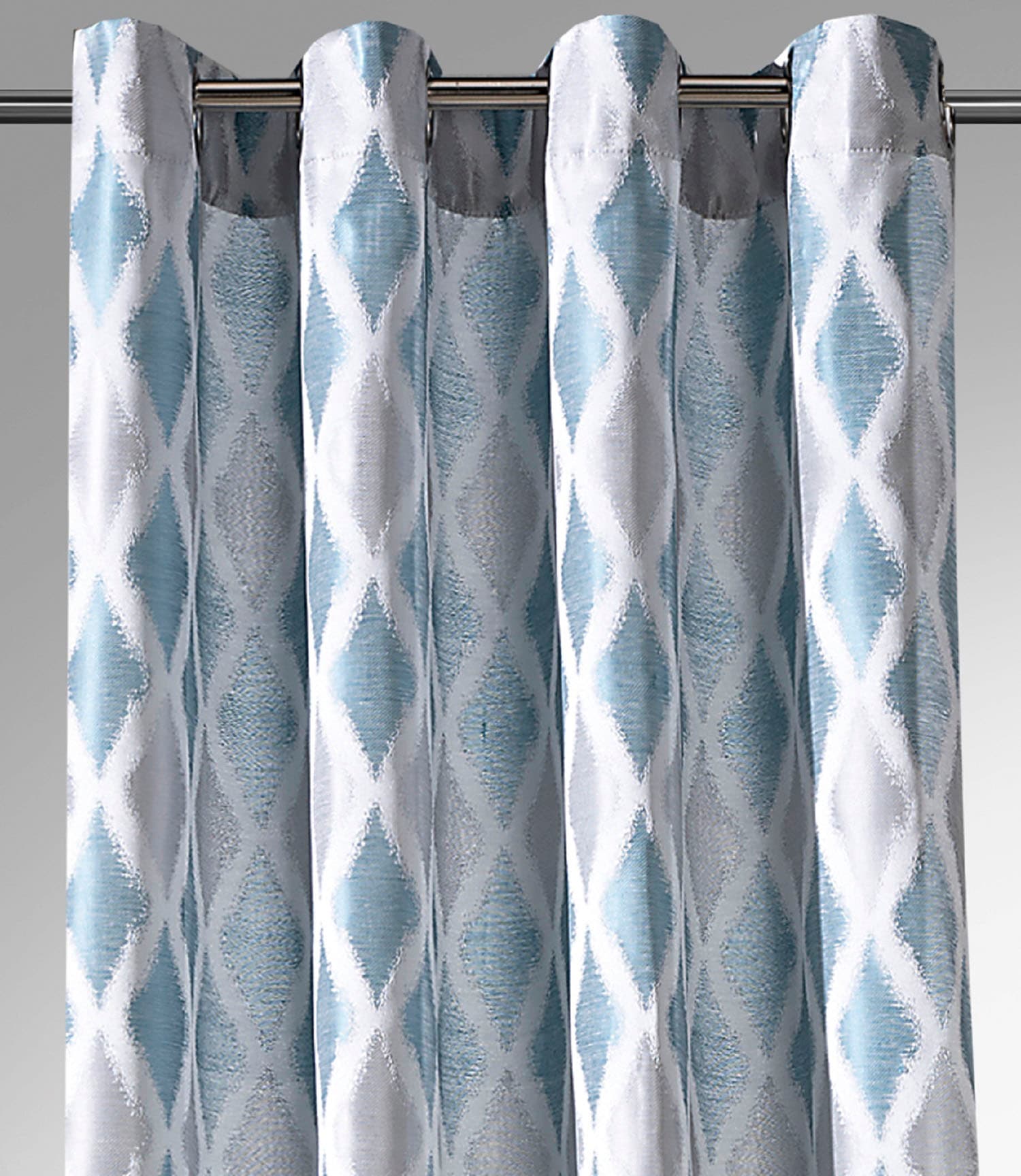 Weckbrodt Vorhang »Raute«, (1 St.), Jacquard, strukturiert, blickdicht, Muster Raute, Gardine, Store