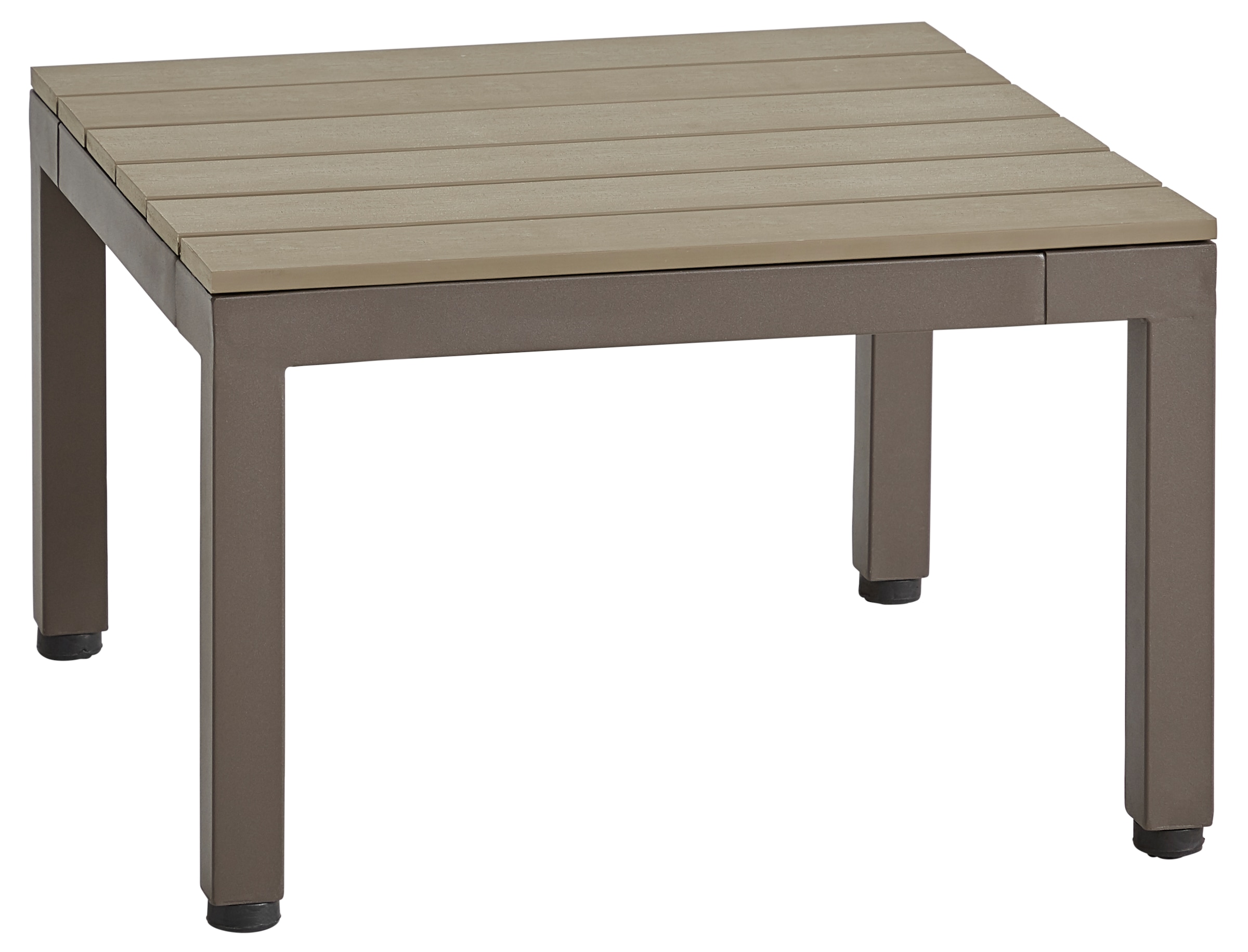 KONIFERA Gartenlounge-Set »Badalona«, (Set, 9 tlg.: 2x Bank, 1x Tisch 57x57), inkl. Auflagen