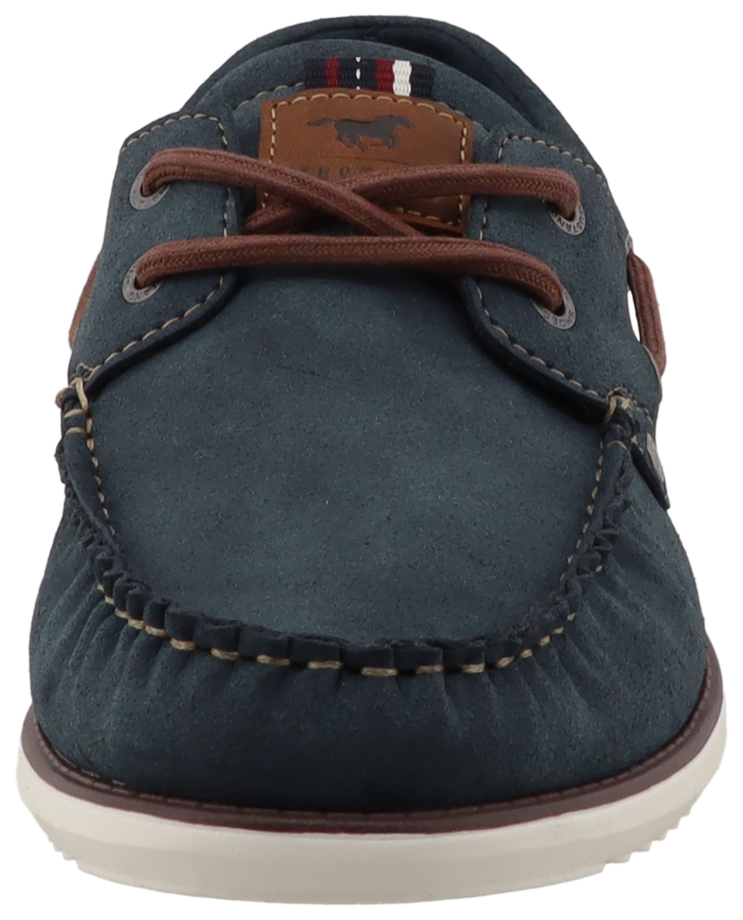 Mustang Shoes Bootsschuh »Orlando«  Schnürschuh, Freizeitschuh mit modischen Ösen und Durchzügen