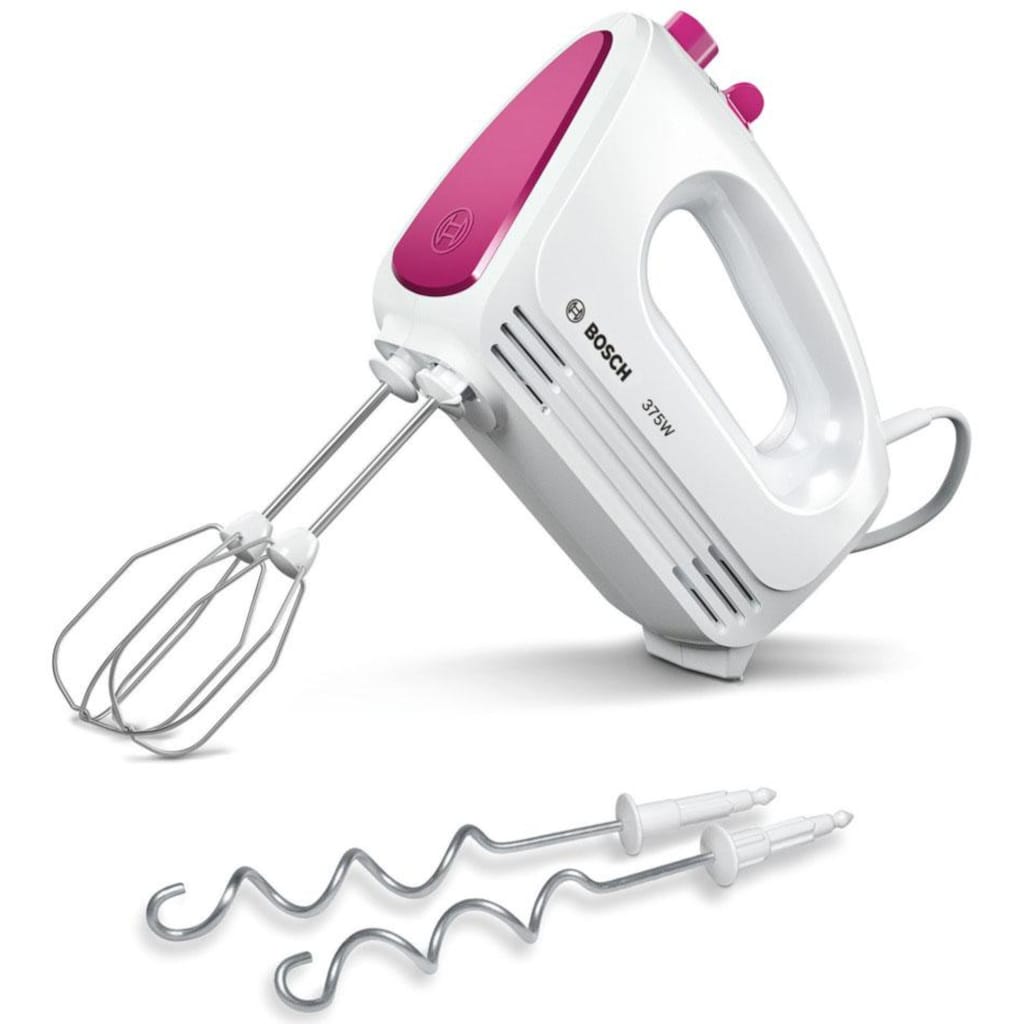 BOSCH Handmixer »MFQ2210P«, 375 W, weiß / wild purple