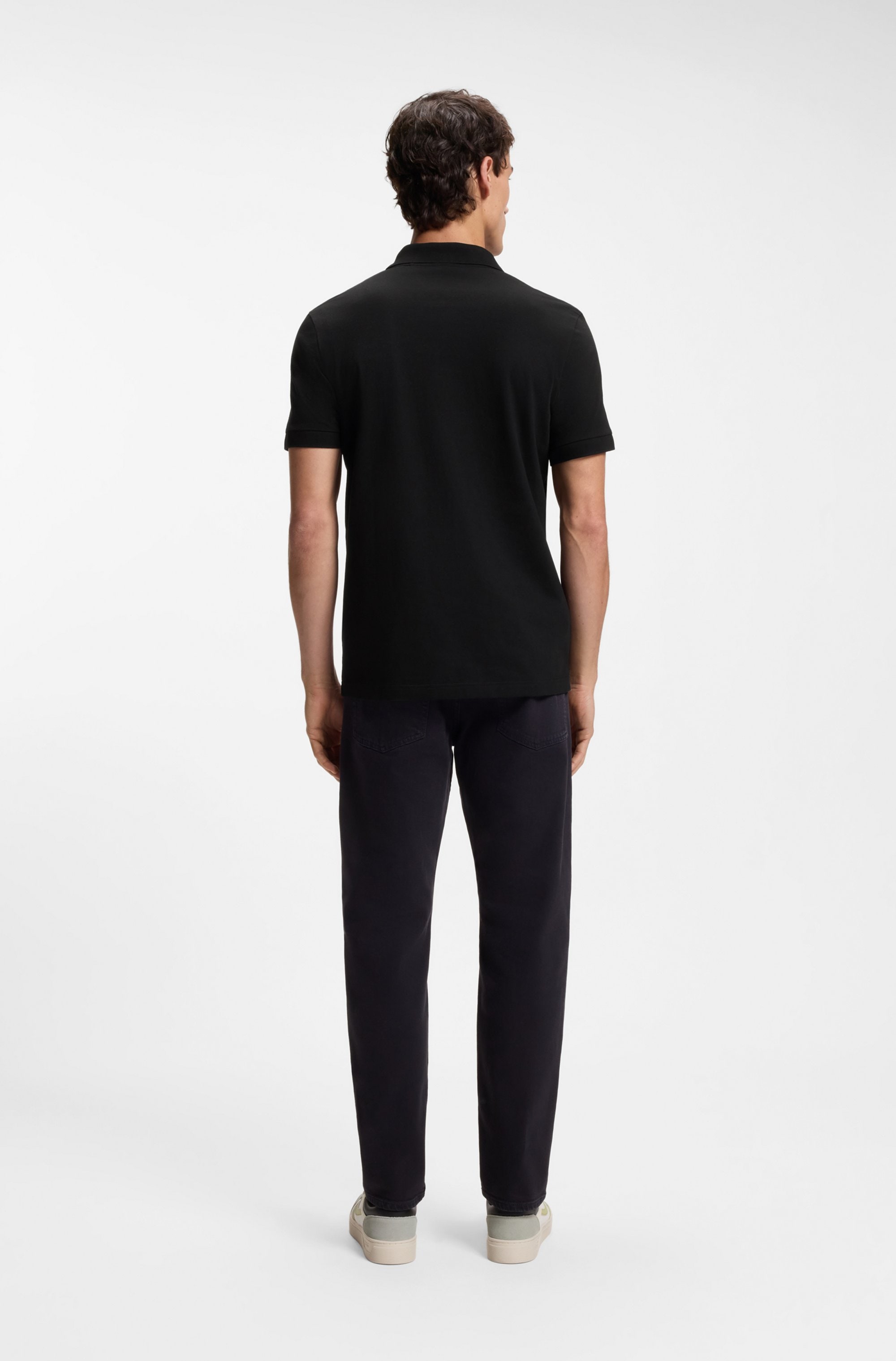 BOSS ORANGE Poloshirt »Passerzip« mit Polokragen