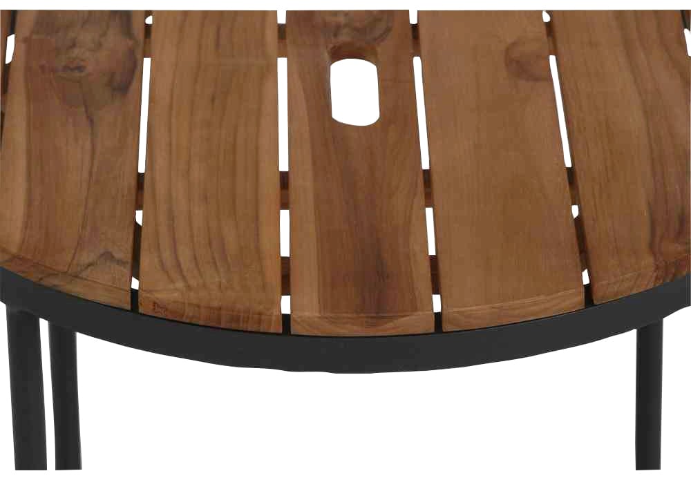 Siena Garden Beistelltisch »Baros« Ø50x46 cm  + Ø 50x41 cm,Teakholz