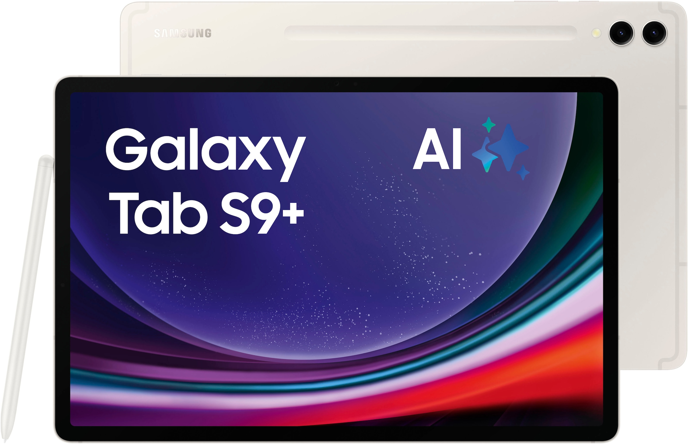 Samsung Tablet »Galaxy Tab S9+ WiFi«, (Android AI-Funktionen)