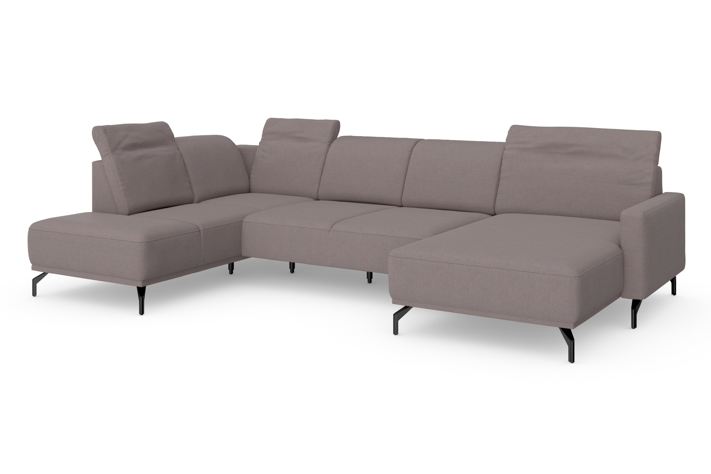 sit&more Wohnlandschaft »Bailando U-Form«, wahlweise mit Kopfteilverstellung und Vorziehsitz, motorisch