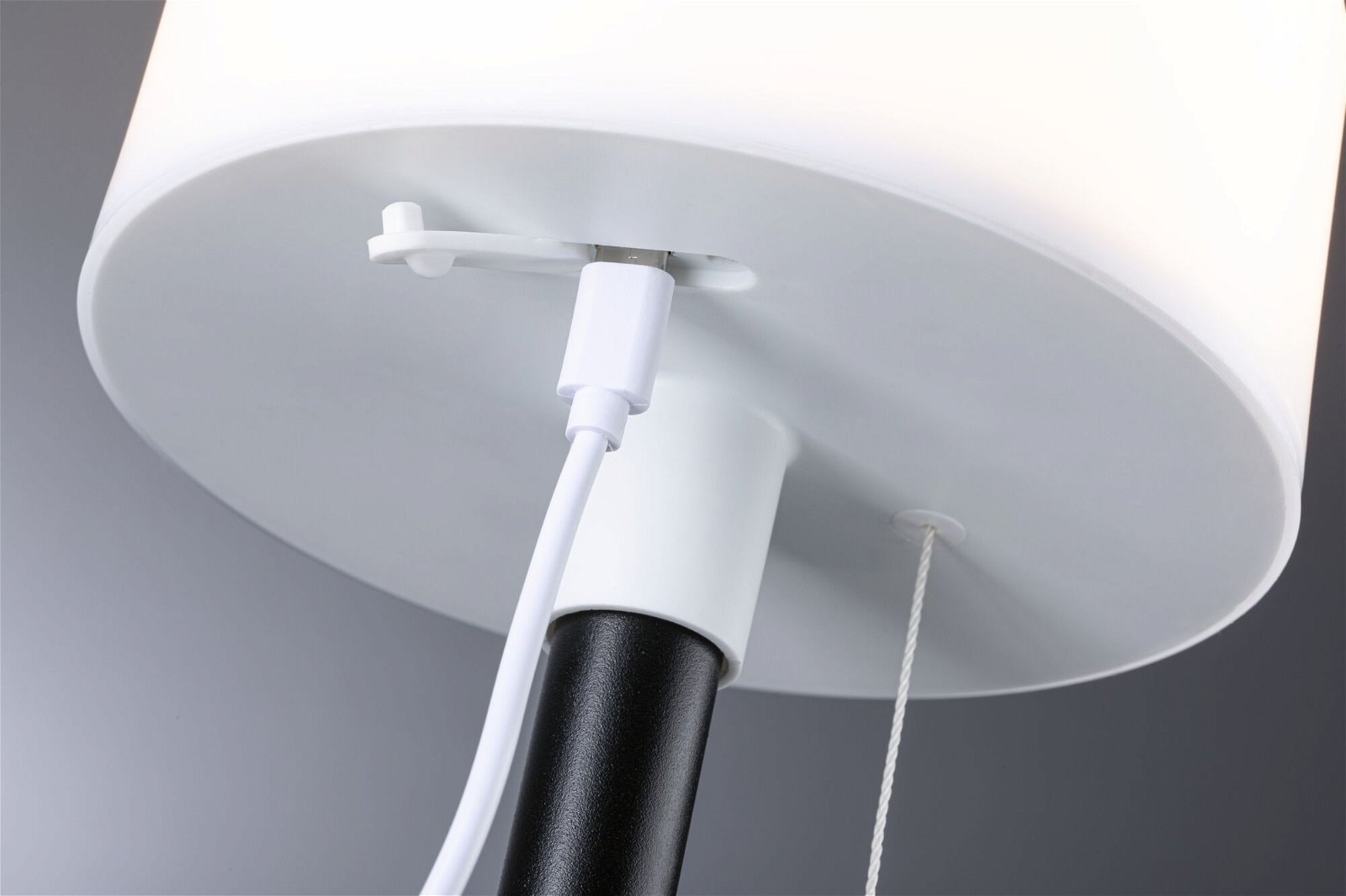 Paulmann LED Außen-Tischleuchte »Mobile Solar Bartja IP44 2700K USB-C Akku«, 1 flammig