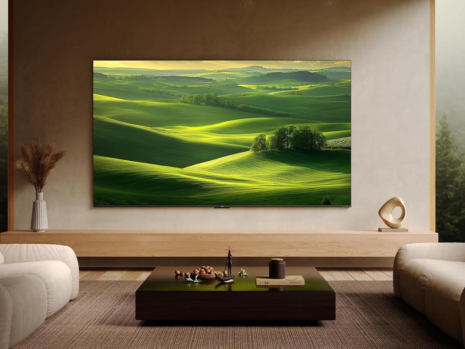 TCL LED-Fernseher »55C7K« 139 cm/55 ″ Smart-TV 4K QD-Mini LED, 144Hz, HVA Panel, Dolby Atmos, Google TV