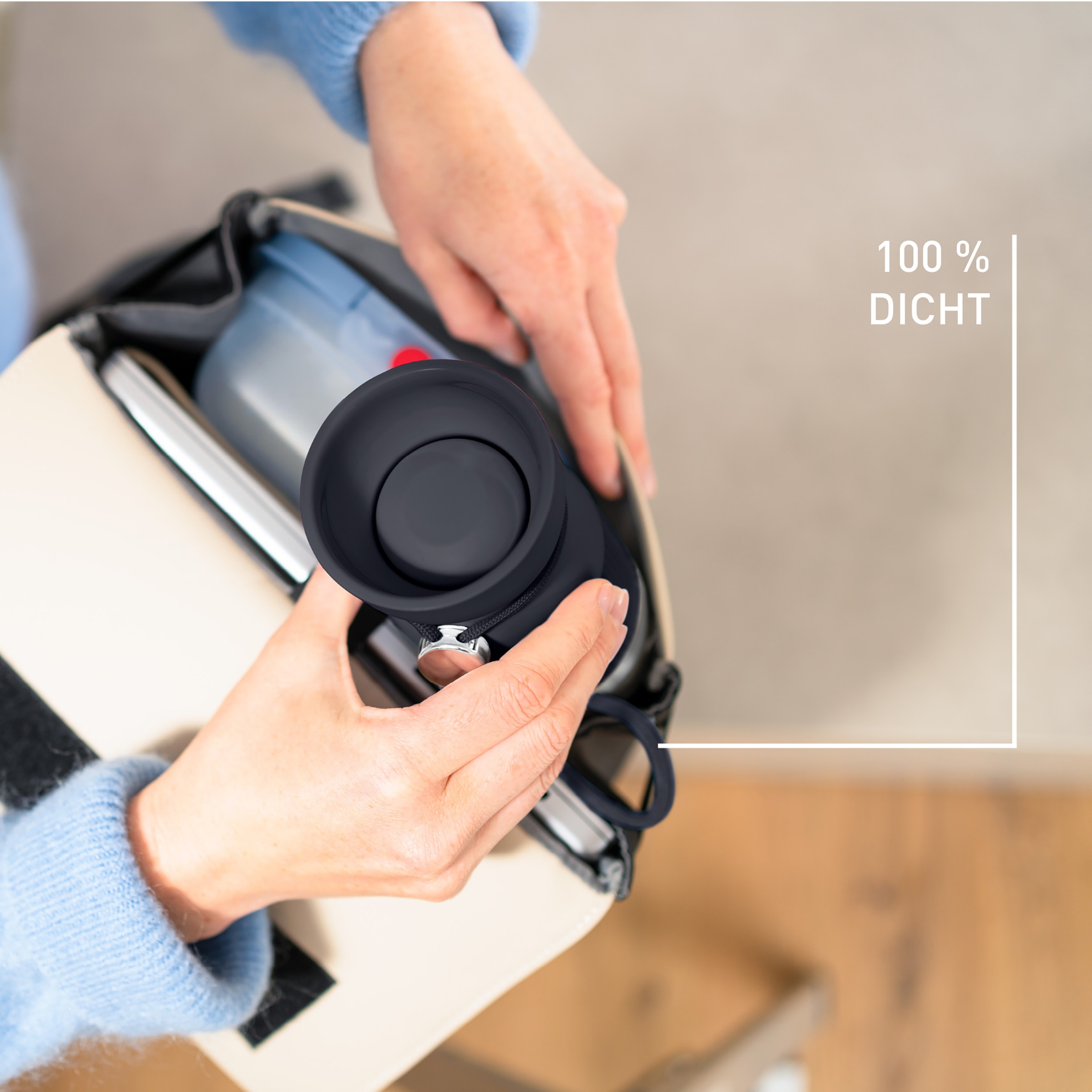 Emsa Thermobecher »beYou Cup« 0,36 Liter, aromatischer Trinkgenuss, 100% dicht, mit Trageband