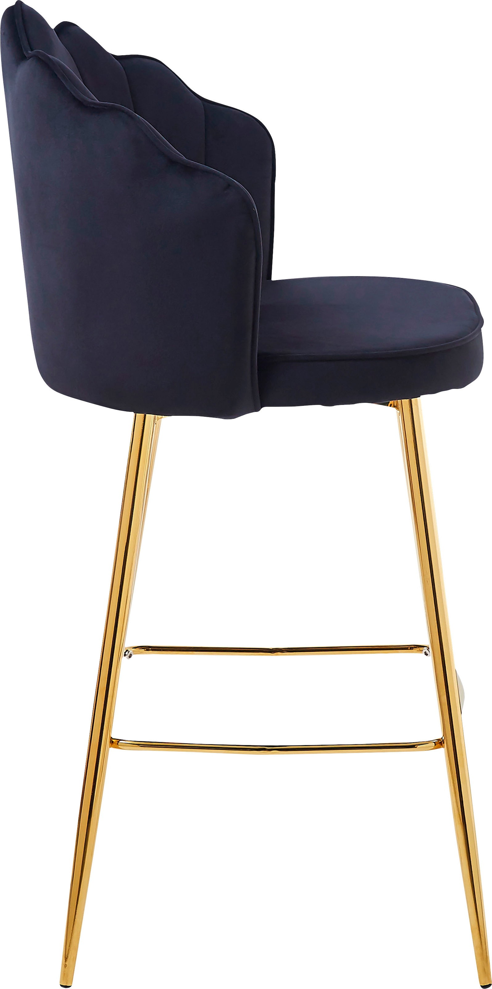 SalesFever Barhocker »Clam«, (Set, 2er Set), extravagantes Muscheldesign