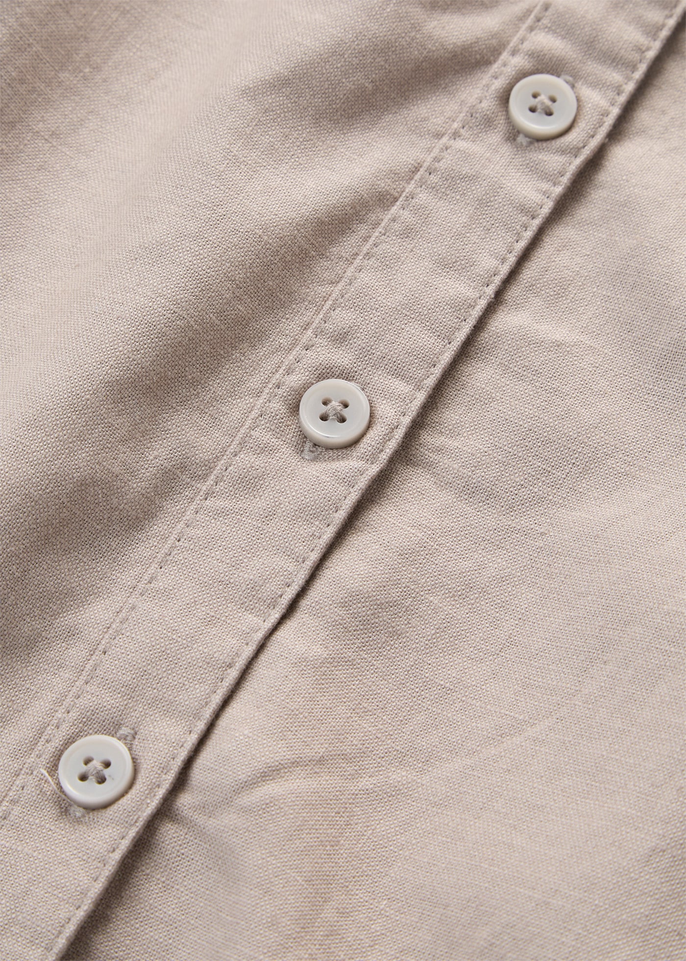 bonprix Langarmbluse »Bluse mit Leinen, 3/4 Arm« Regular Fit, für den Alltag, aus Leinen und Baumwolle