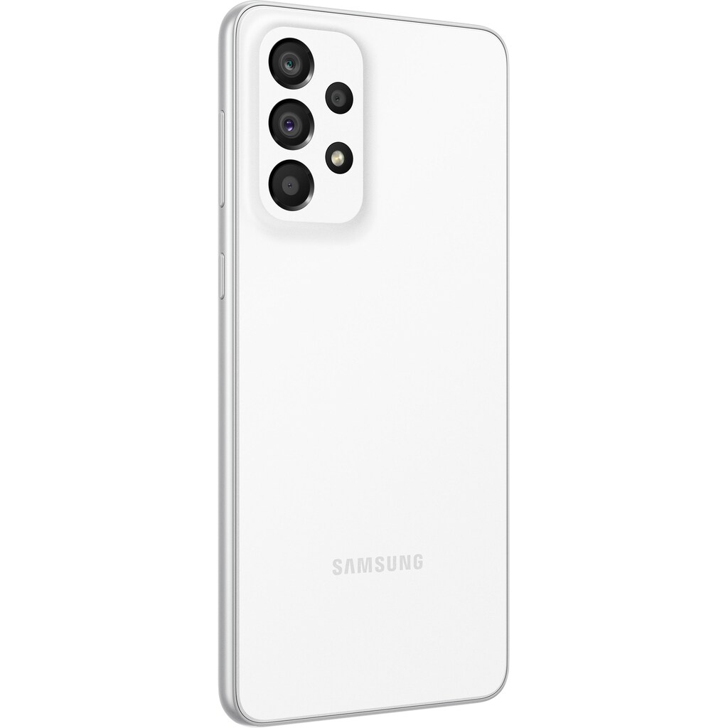 Samsung Smartphone »Galaxy A33 5G«, Awesome White, 16,21 cm/6,4 Zoll, 128 GB Speicherplatz, 48 MP Kamera