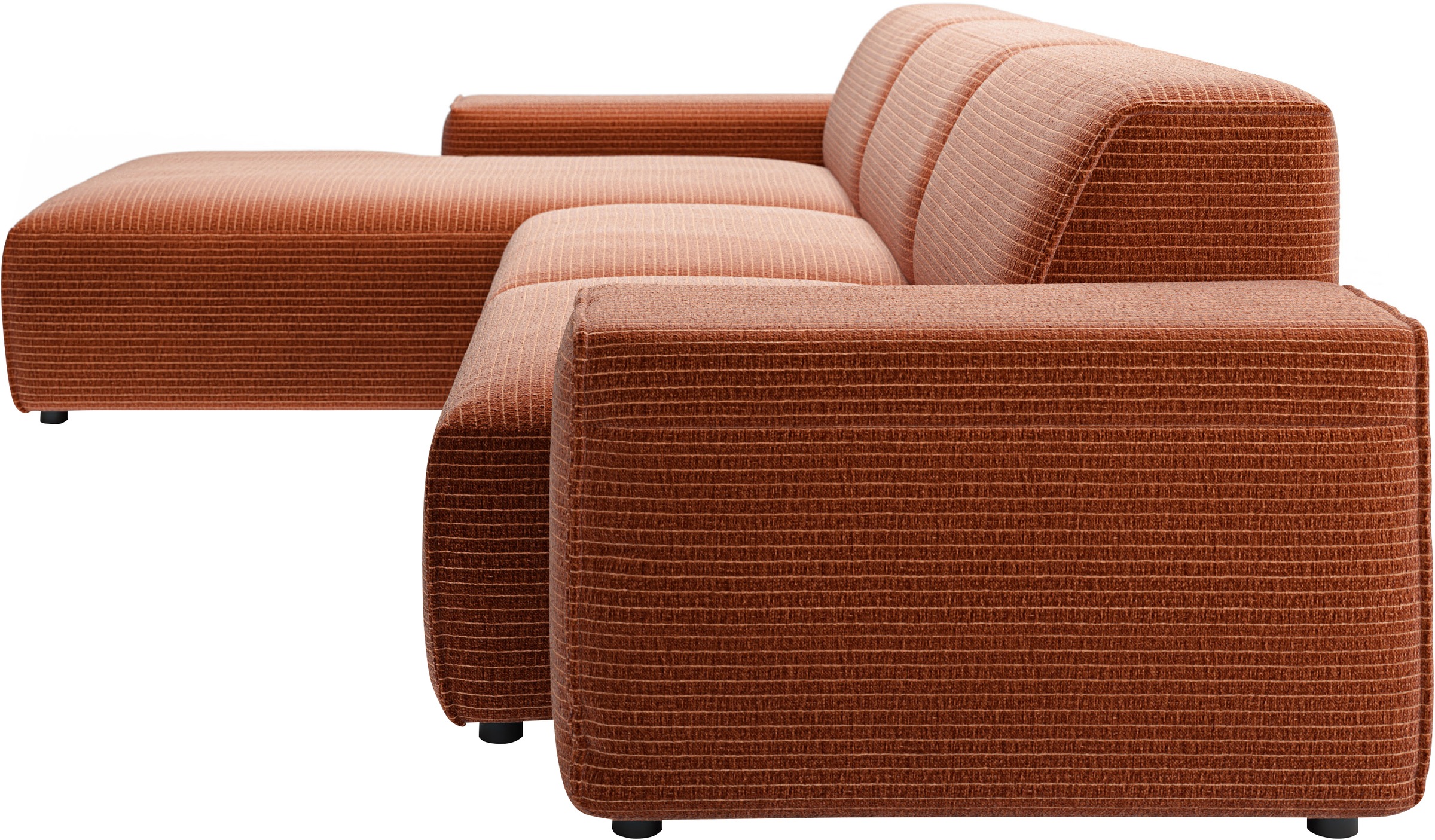 andas Ecksofa »Glimminge auch in Breitcord, Feincord, Bouclé + Easy care-Bezug«, L-Form, Breite 294, Zierkissen