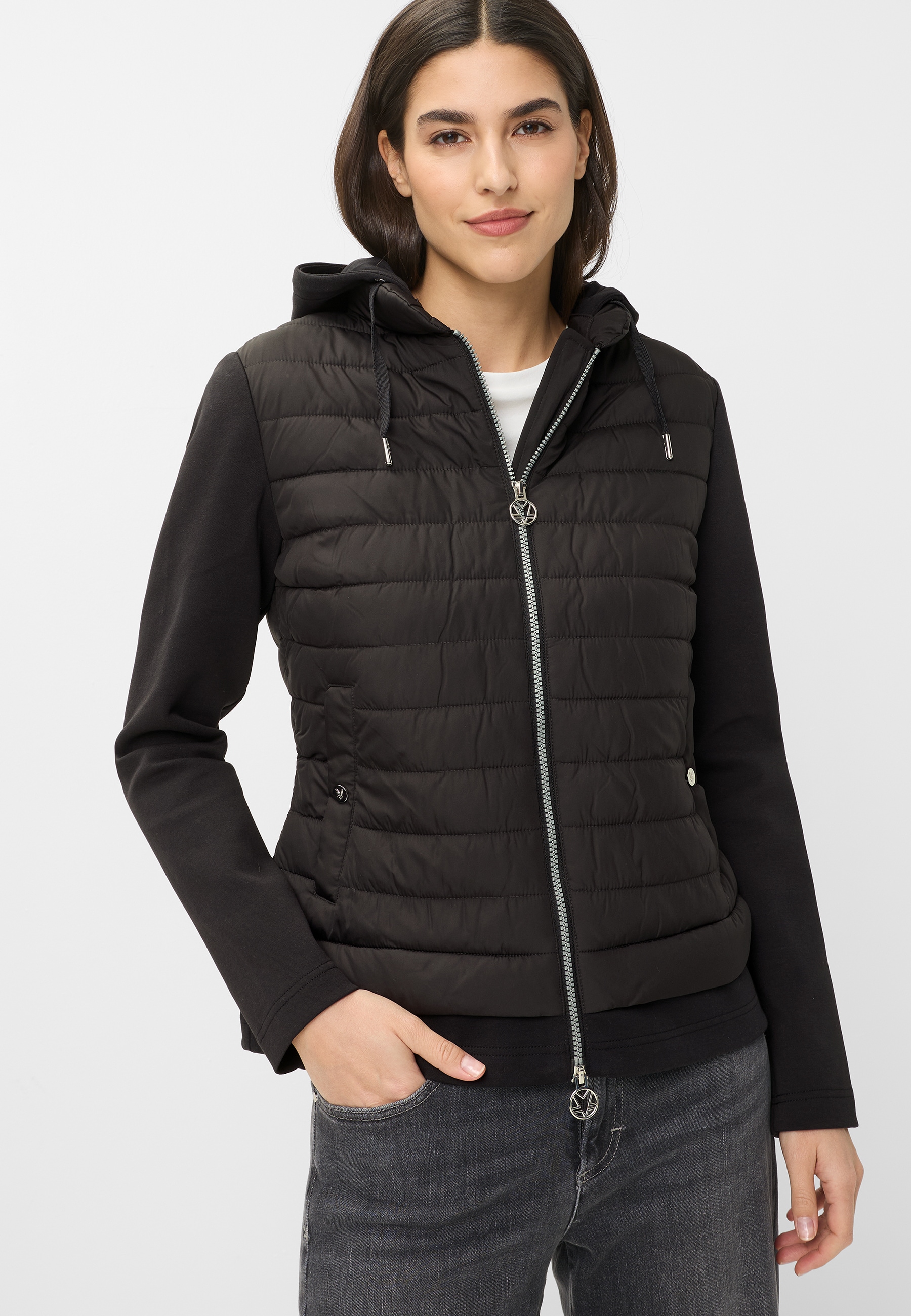Fuchs Schmitt Steppjacke mit Kapuze mit abnehmbarer Kapuze