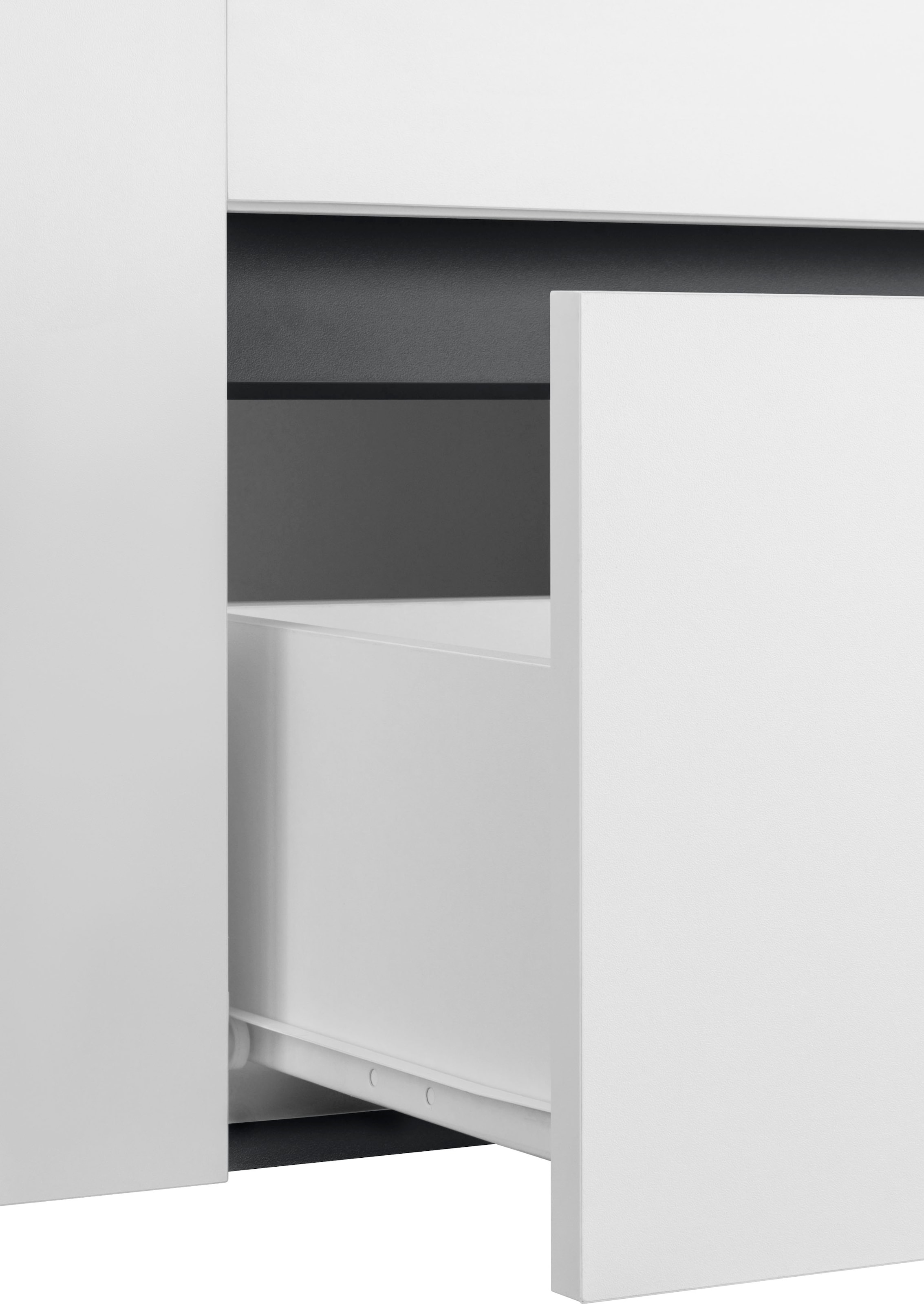 Home affaire Waschbeckenunterschrank »Wisla«, Siphonausschnitt, Tür Push-to- open-Funktion, Breite 80 cm, Höhe 53 cm online kaufen