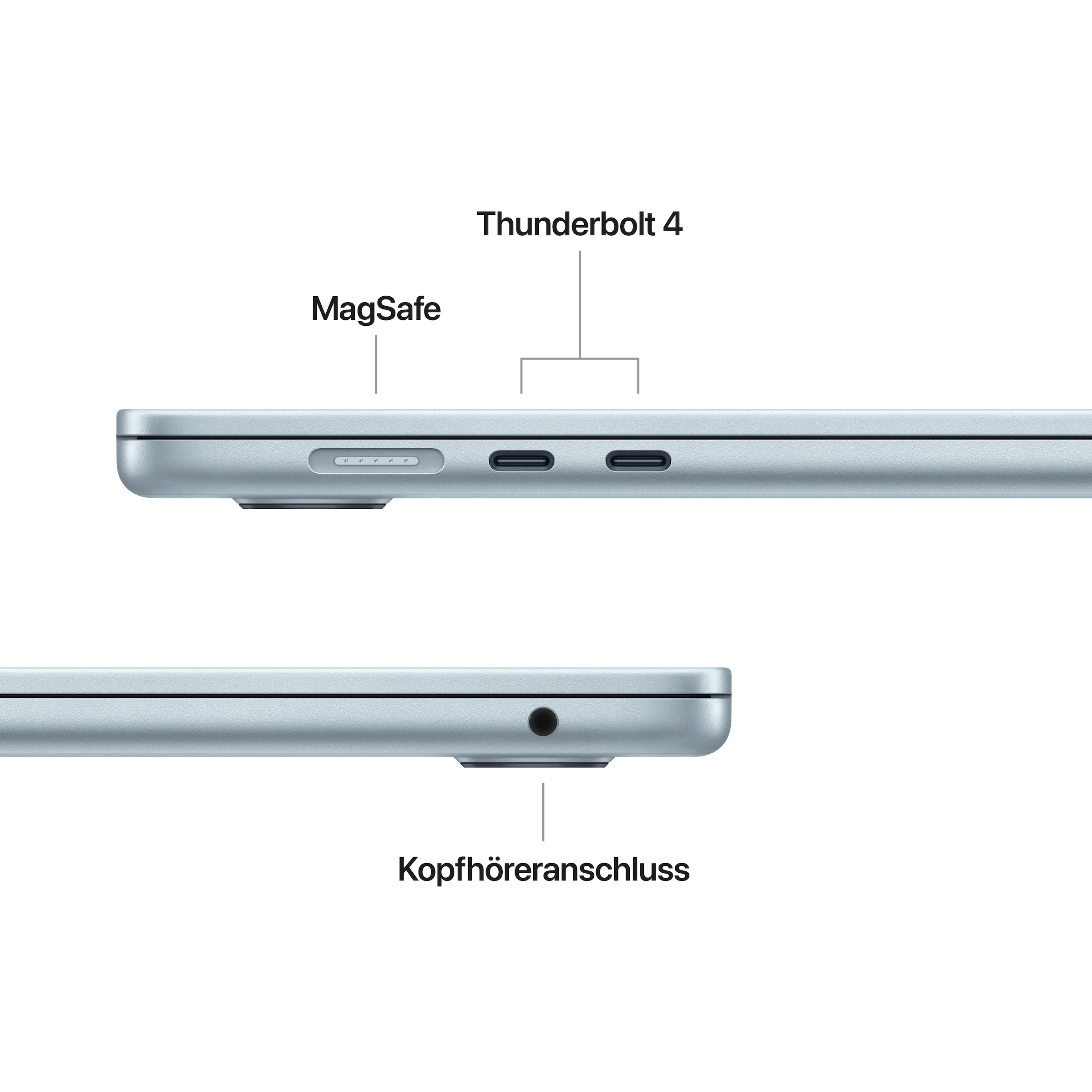 Apple Notebook »MacBook Air 15" CTO« 38,91 cm / 15,3 ″ Apple M5 10-Core GPU 512 GB SSD