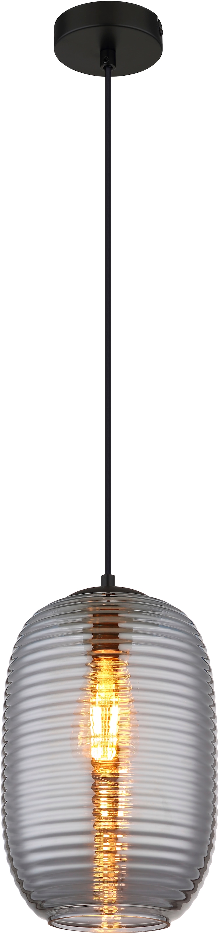 GLOBO LIGHTING Hängeleuchte »JEFREY« E27 1 Stk. Hängelampe Esszimmer-Leucht günstig online kaufen