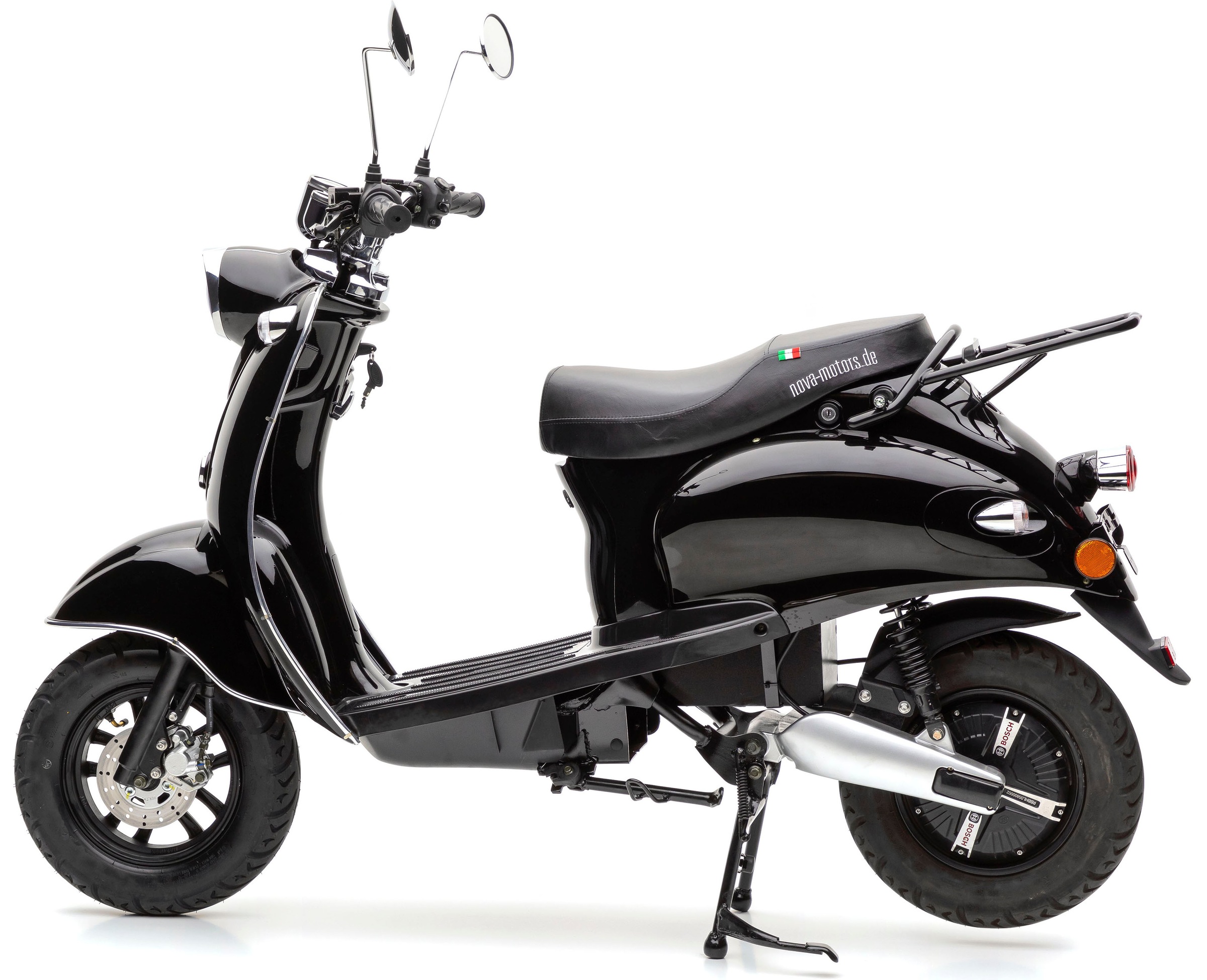 Nova Motors E-Motorroller »eRetro Star Li«, bis zu 40 km Reichweite, härteverstellbare Dual-Stoßdämpfer hinten