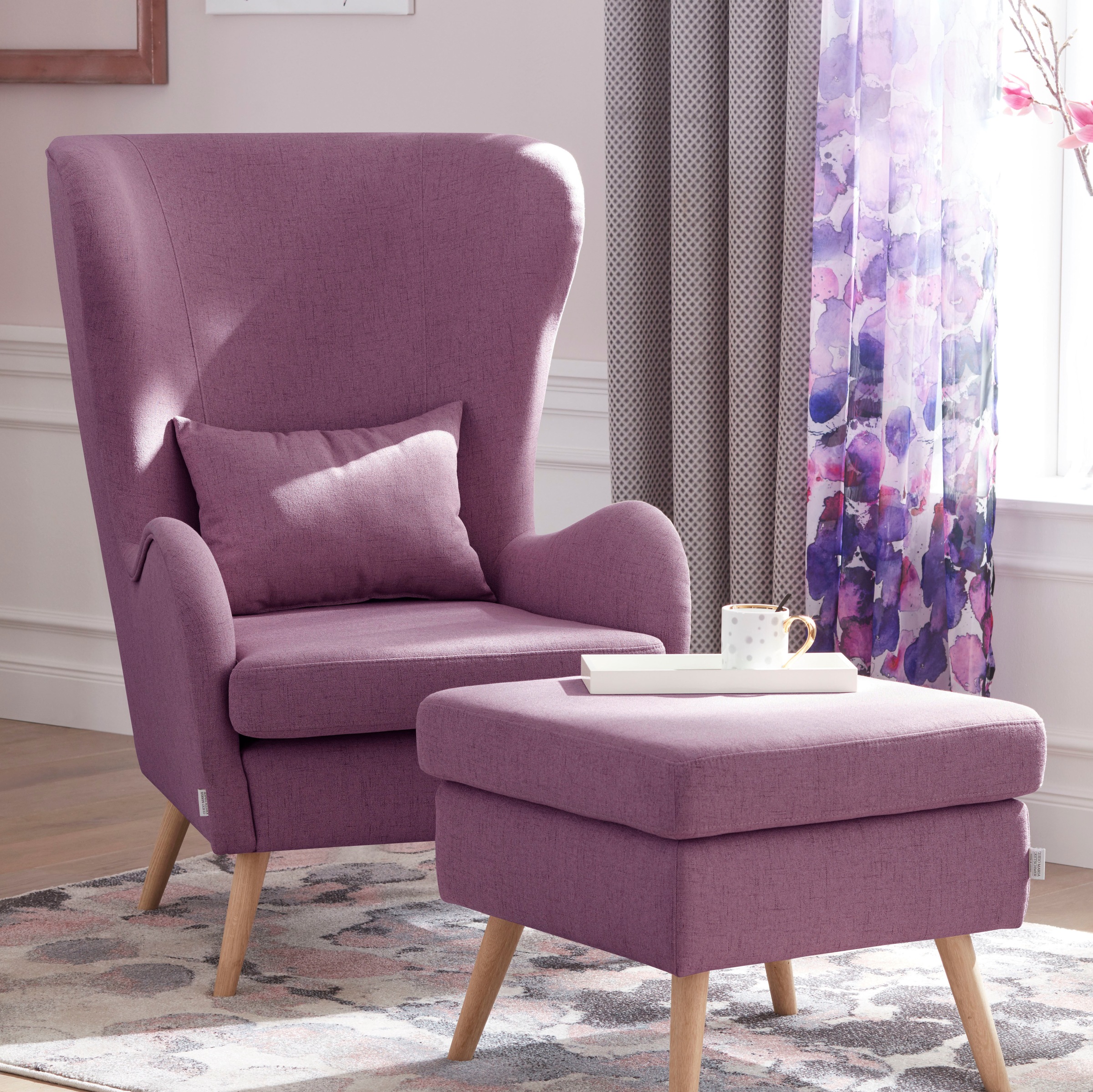 Home affaire Sessel »Salla auch in Fellimitat und Feincord, viele Bezugsart günstig online kaufen