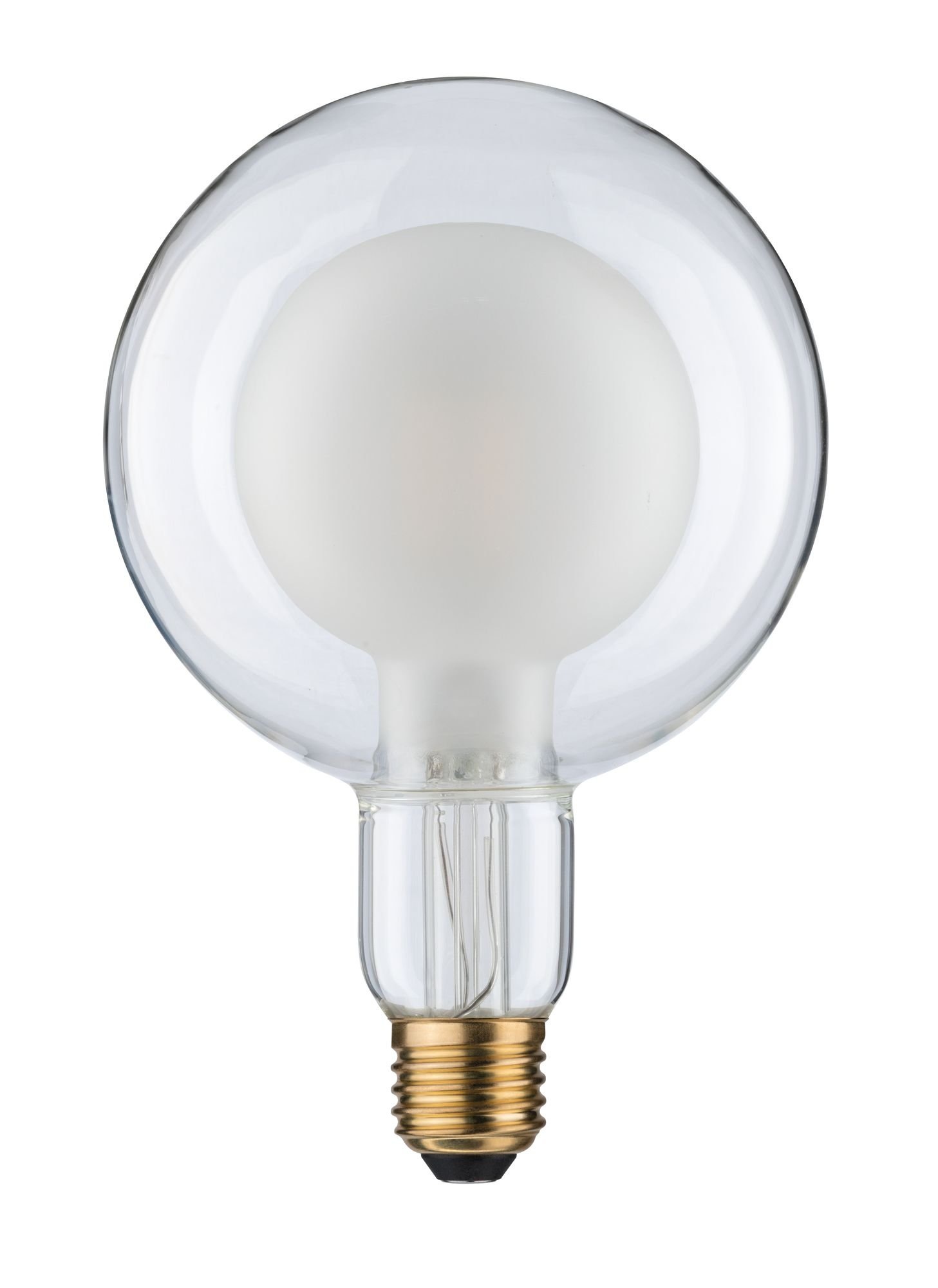 Paulmann LED-Leuchtmittel »G125 Inner Shape 400lm matt 4W 2700K 230V«, 1 St günstig online kaufen