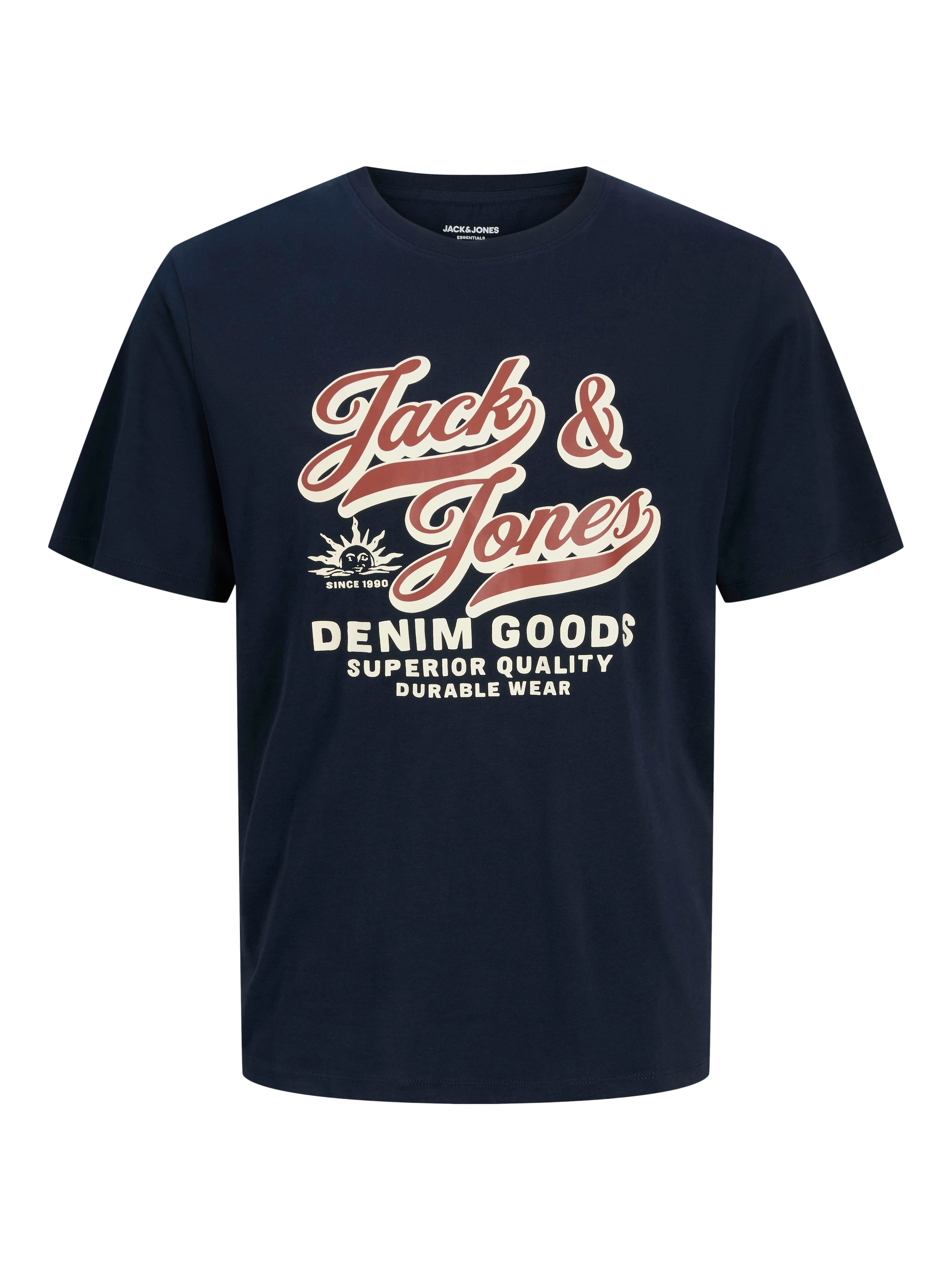 Jack & Jones Junior T-Shirt »JJELOGO TEE SS 2 COL AW25 2PK MP JNR«, (Packung, 2 tlg.)