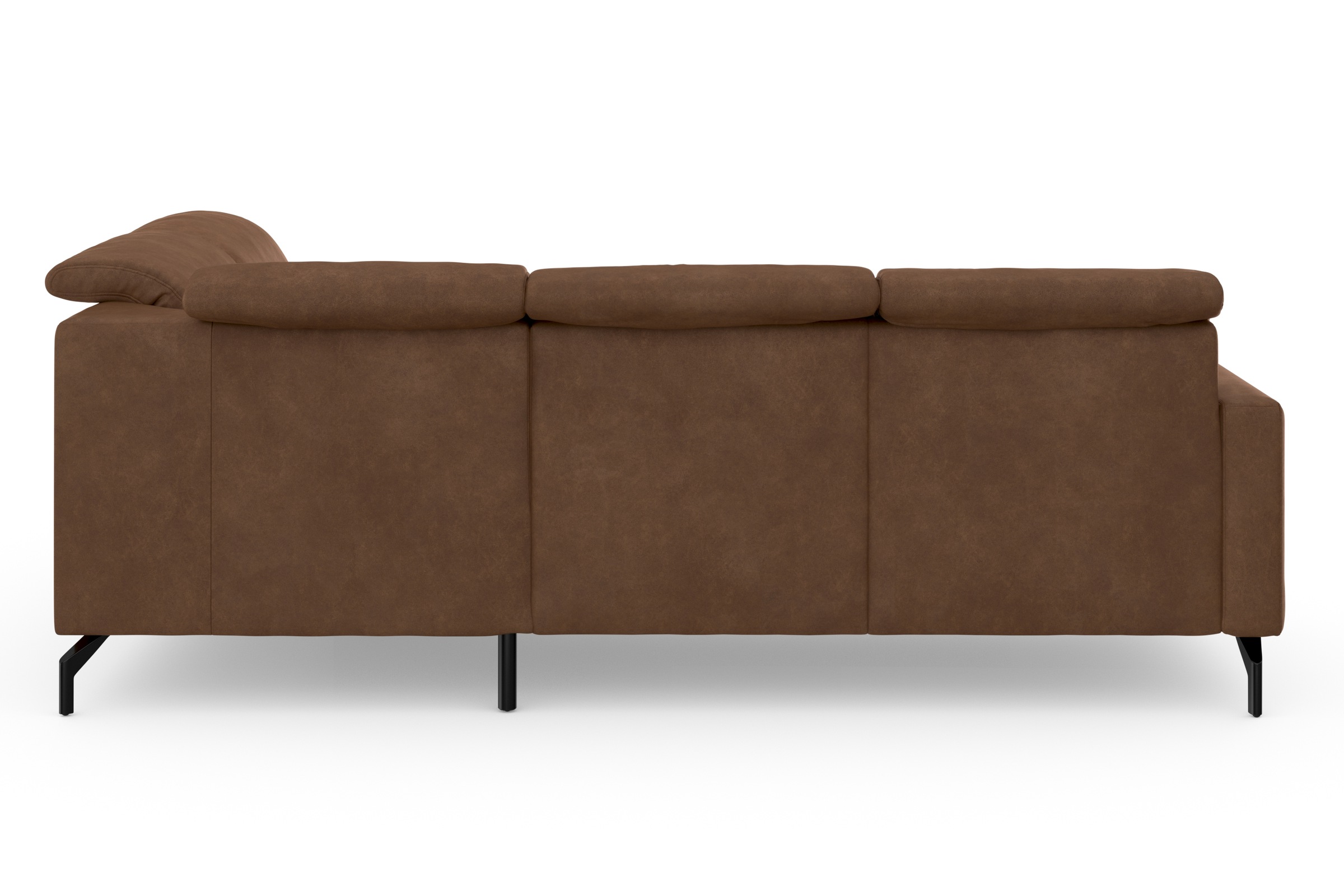 sit&more Ecksofa »Bailando L-Form«, wahlweise mit Kopfteilverstellung und Vorziehsitz, motorisch