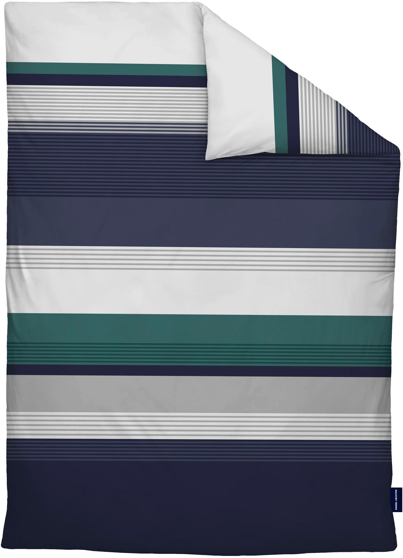 Daniel Hechter Bettwäsche »1312« 2 wohlig warm + weich, pflegeleicht, aus 100% Baumwolle, Reißverschluss