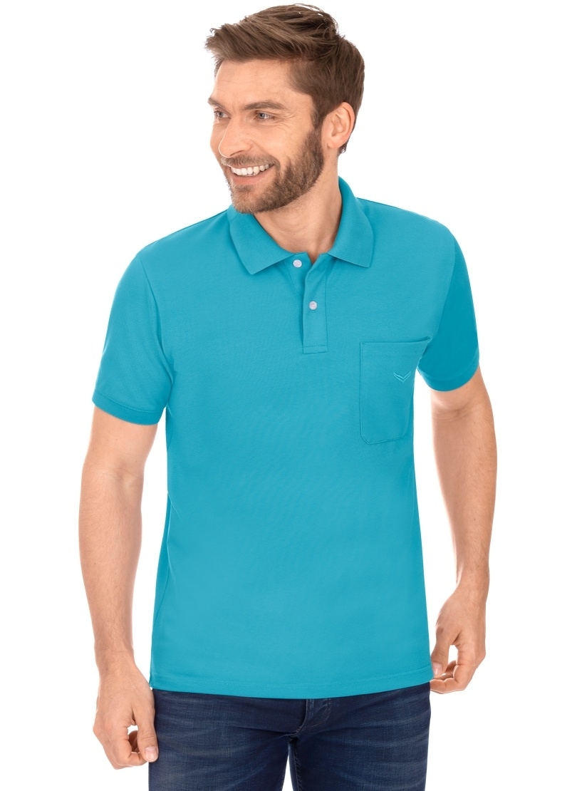 »TRIGEMA Polohemd online Trigema Poloshirt Brusttasche« mit kaufen