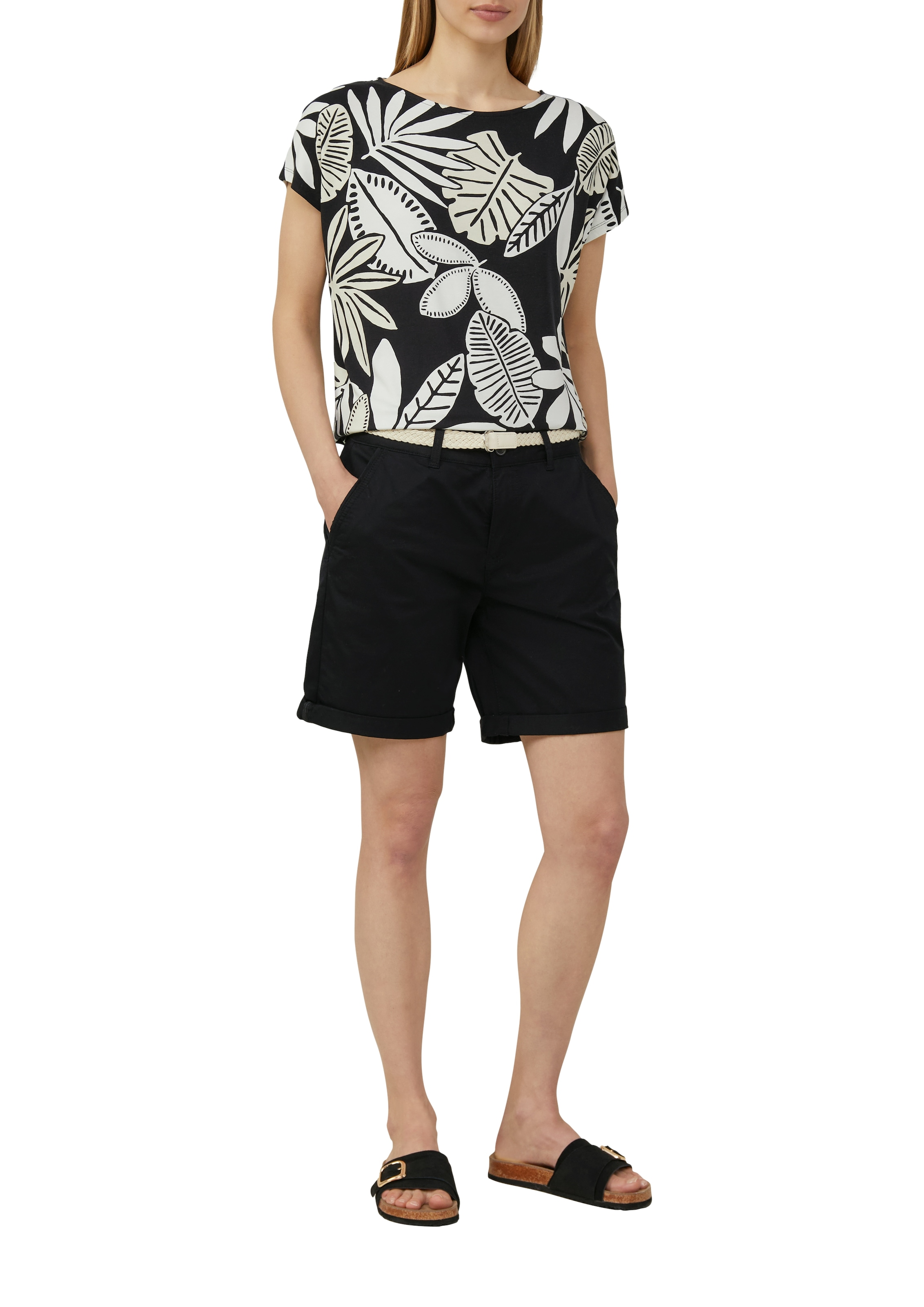 s.Oliver T-Shirt, mit All-Over Print